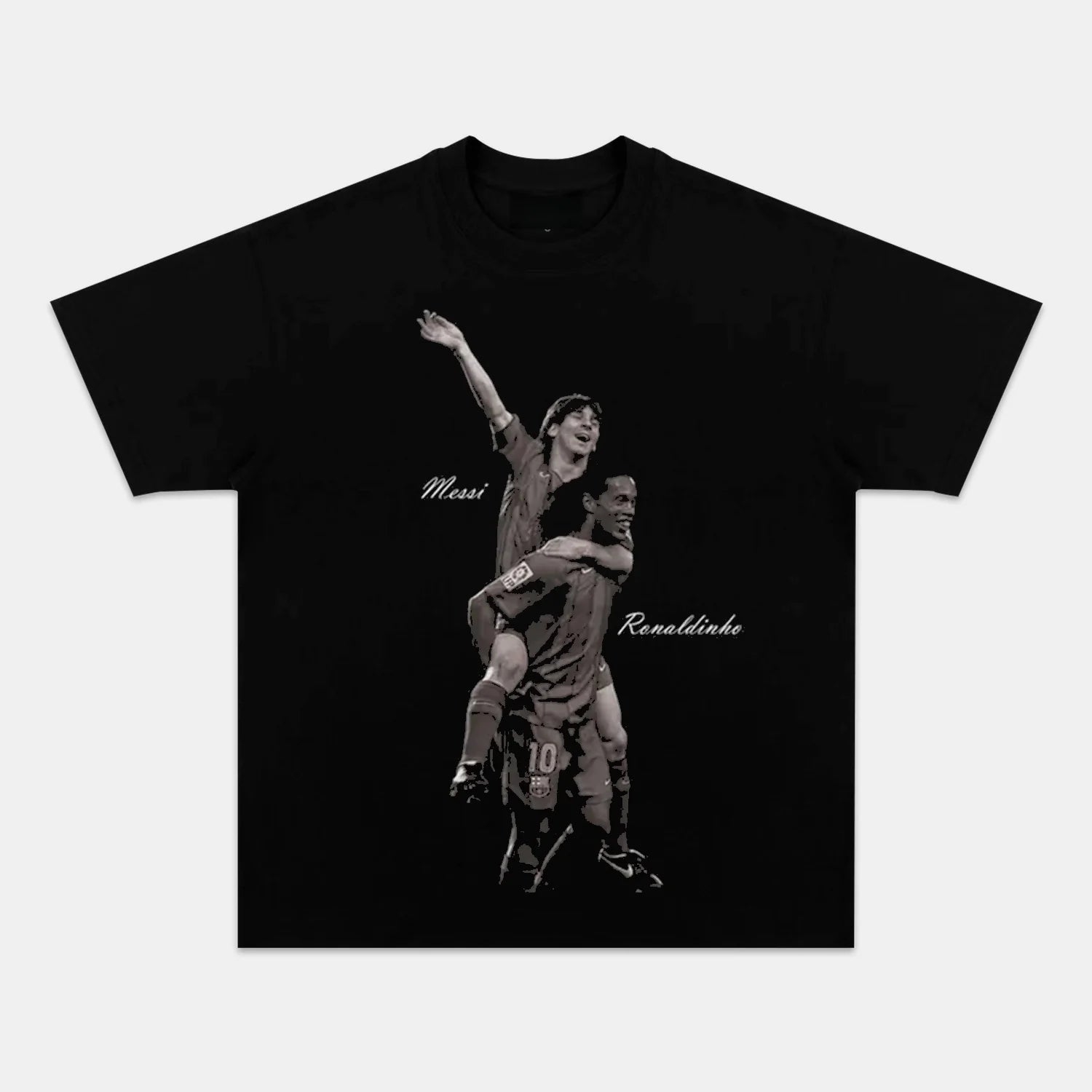 LIONEL MESSI AND RONALDINHO TEE - POPCHANGER