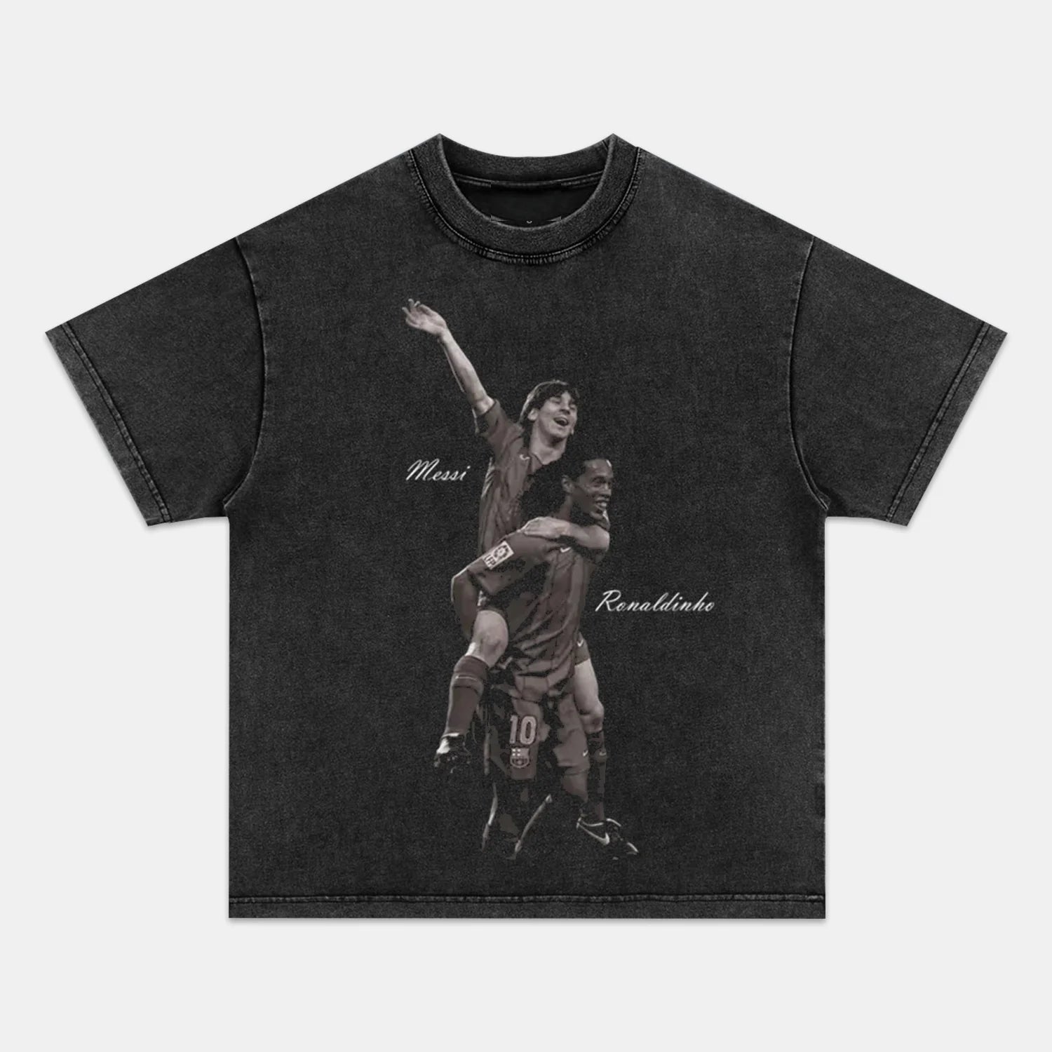 LIONEL MESSI AND RONALDINHO TEE - POPCHANGER