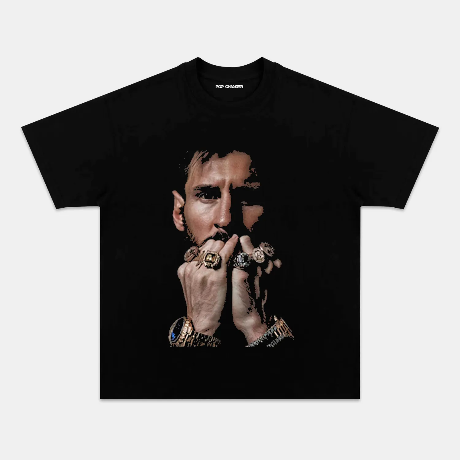 LIONEL MESSI BIG FACE TEE 1.0 - POPCHANGER