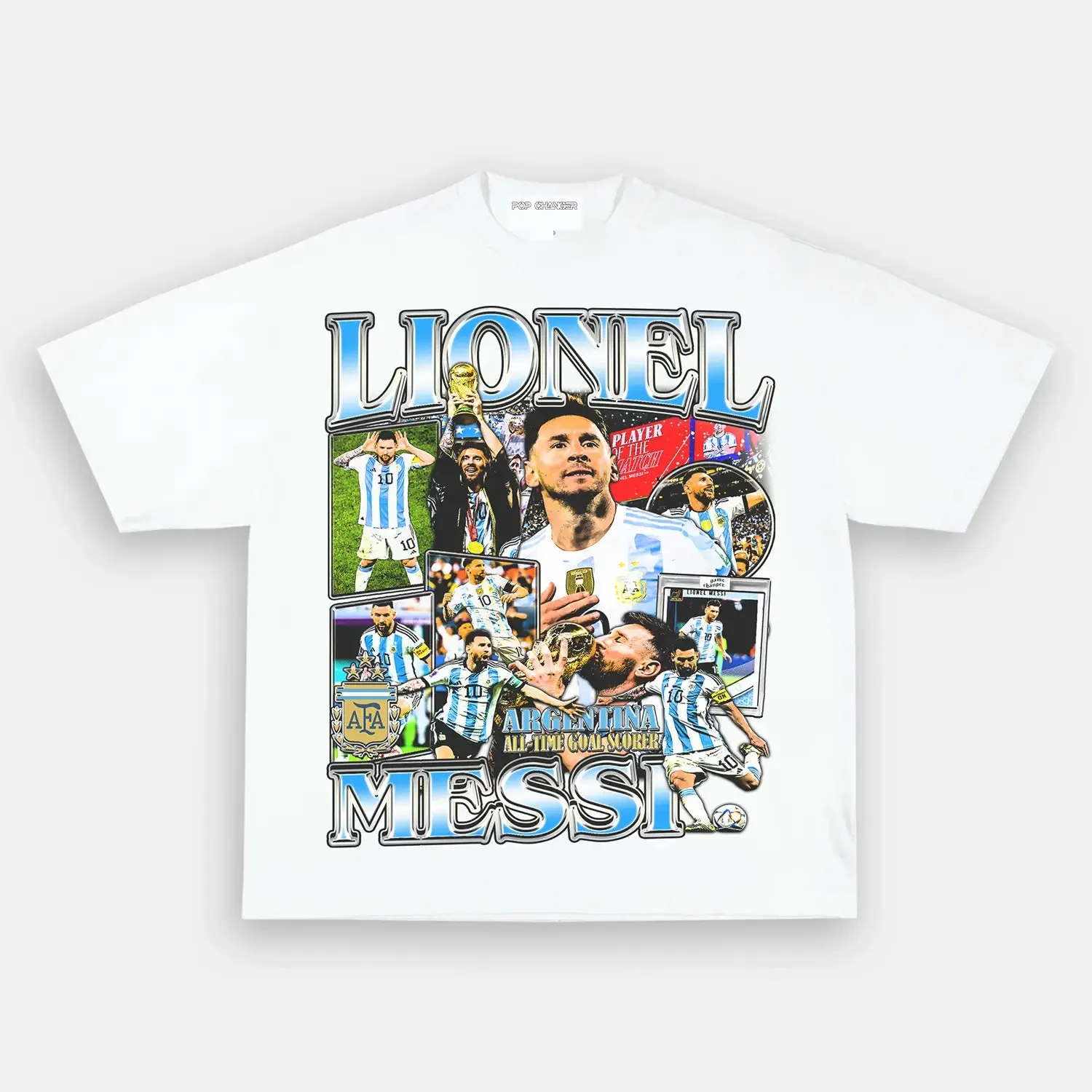 LIONEL MESSI TEE - POPCHANGER