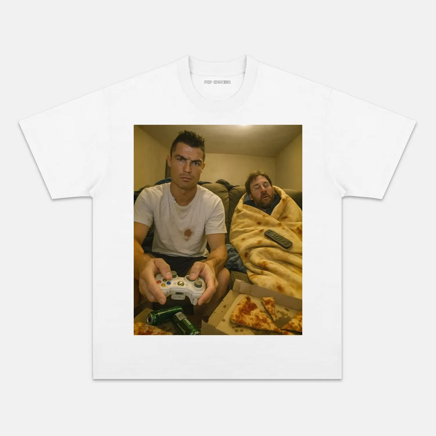 LIONEL MESSI & CRISTIANO RONALDO TEE. 6.27 1.0 - POPCHANGER