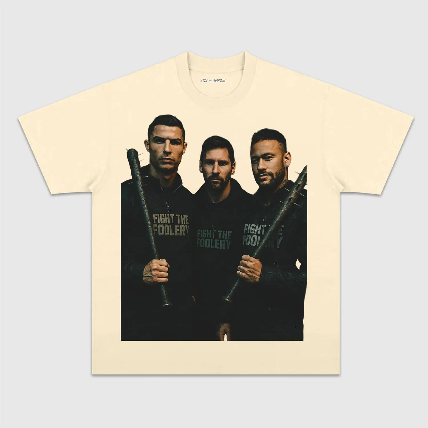 LIONEL MESSI & CRISTIANO RONALDO & NEYMAR TEE. 6.27 1.0 - POPCHANGER