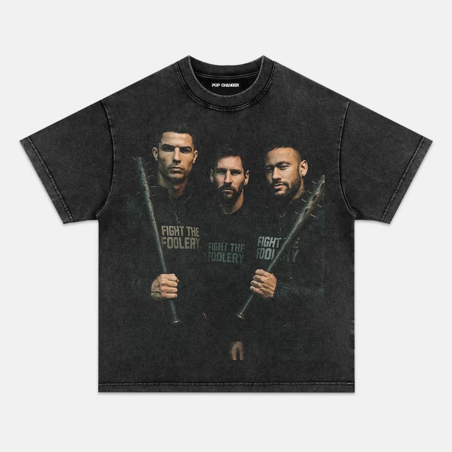 LIONEL MESSI & CRISTIANO RONALDO & NEYMAR TEE. 6.27 1.0 - POPCHANGER