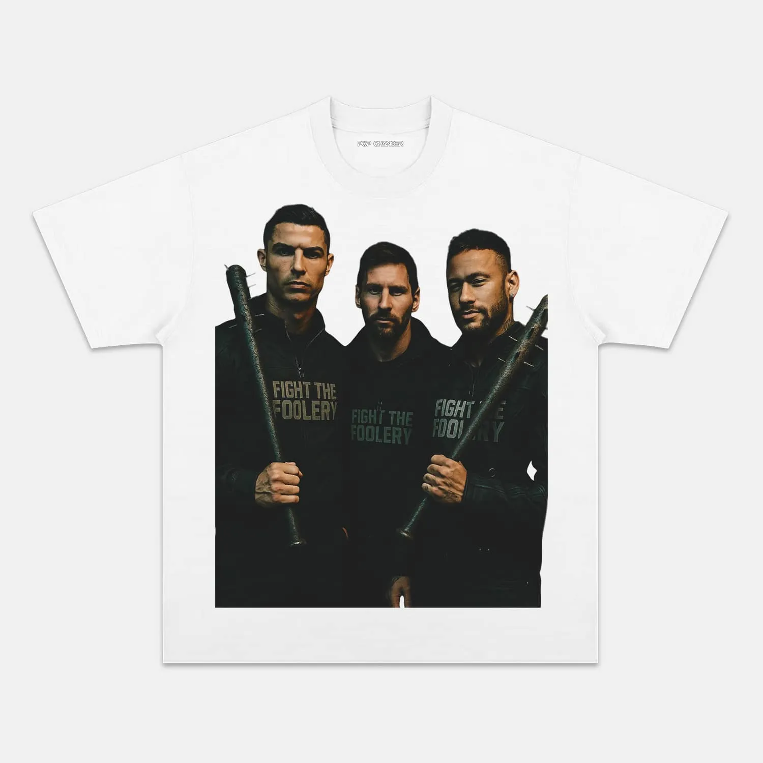 LIONEL MESSI & CRISTIANO RONALDO & NEYMAR TEE. 6.27 1.0 - POPCHANGER
