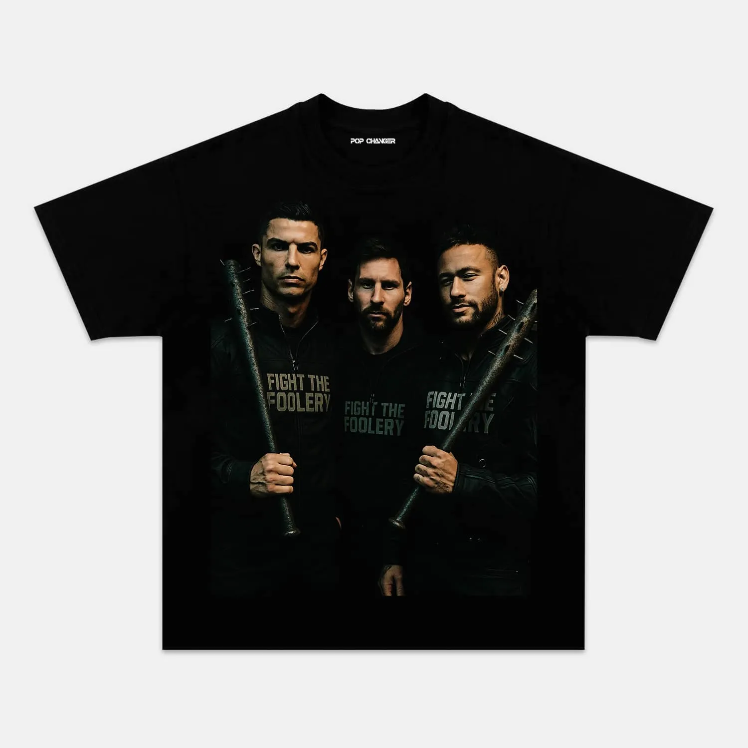 LIONEL MESSI & CRISTIANO RONALDO & NEYMAR TEE. 6.27 1.0 - POPCHANGER