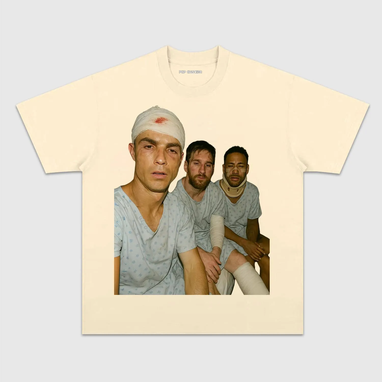 LIONEL MESSI & CRISTIANO RONALDO & NEYMAR TEE. 6.27 - POPCHANGER
