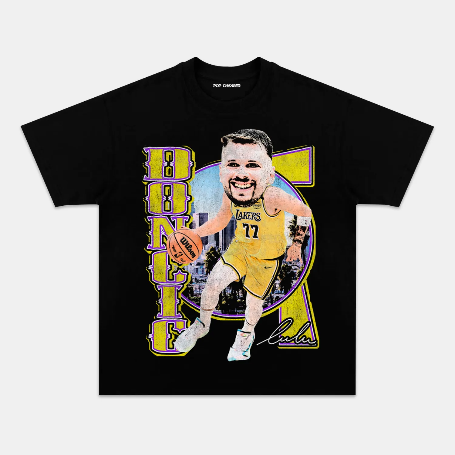 LUKA DONCIC BIG HEAD TEE - POPCHANGER
