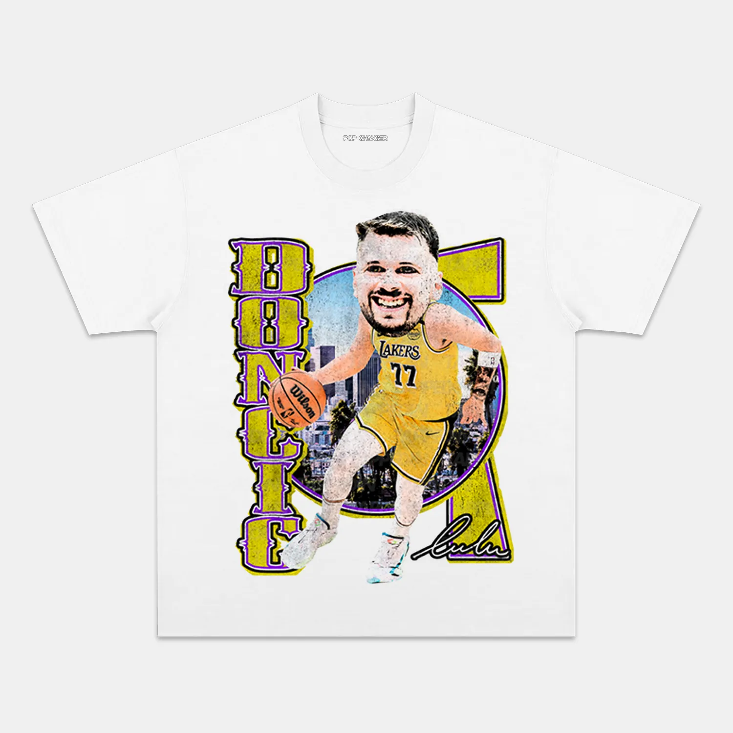 LUKA DONCIC BIG HEAD TEE - POPCHANGER