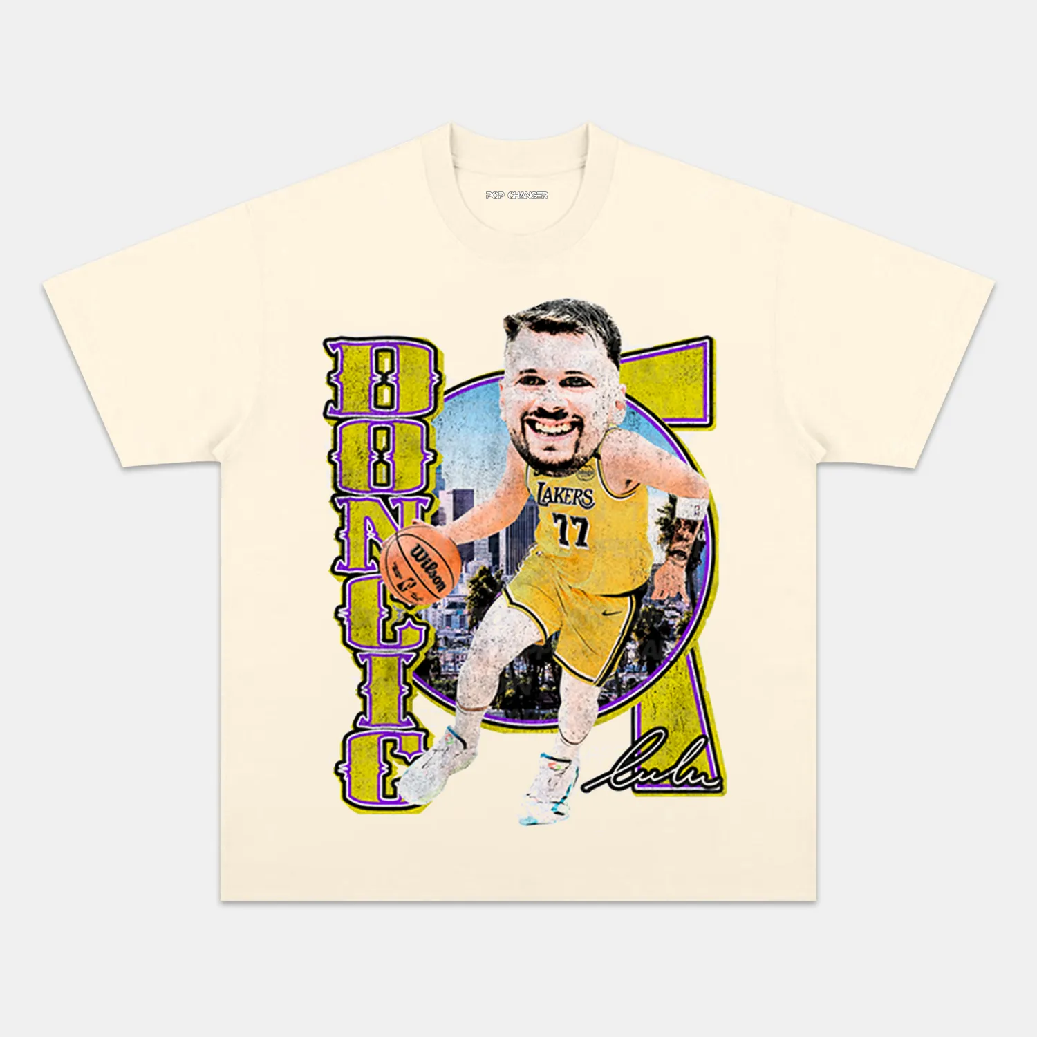 LUKA DONCIC BIG HEAD TEE - POPCHANGER