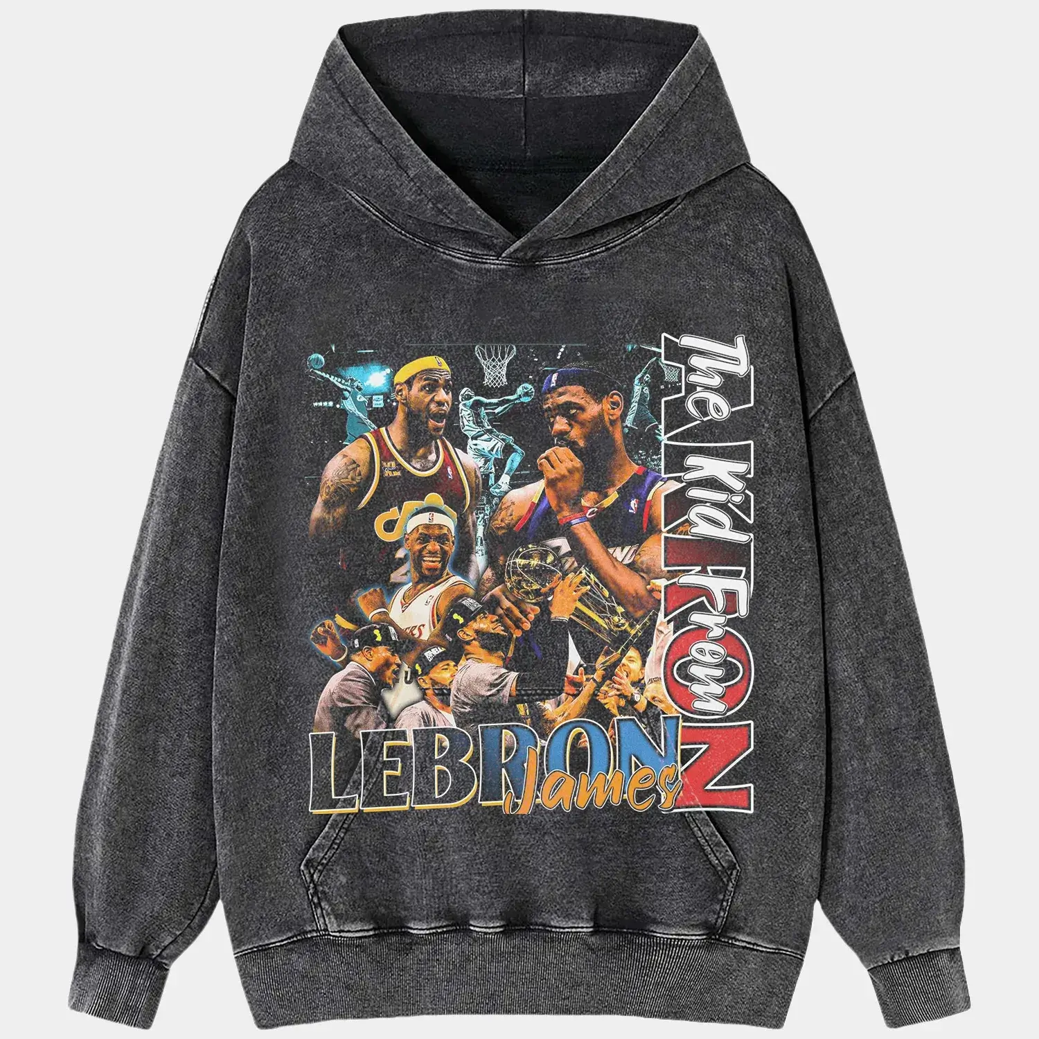 Lebron James 90s Bootleg Graphic Tee - POPCHANGER