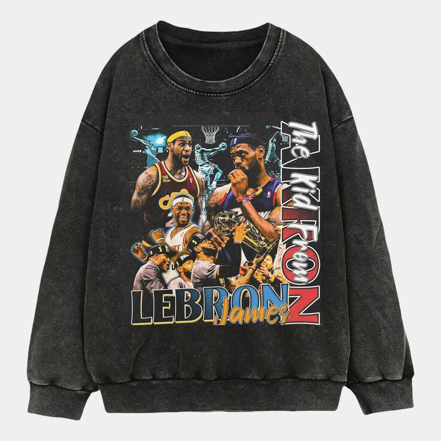 Lebron James 90s Bootleg Graphic Tee - POPCHANGER