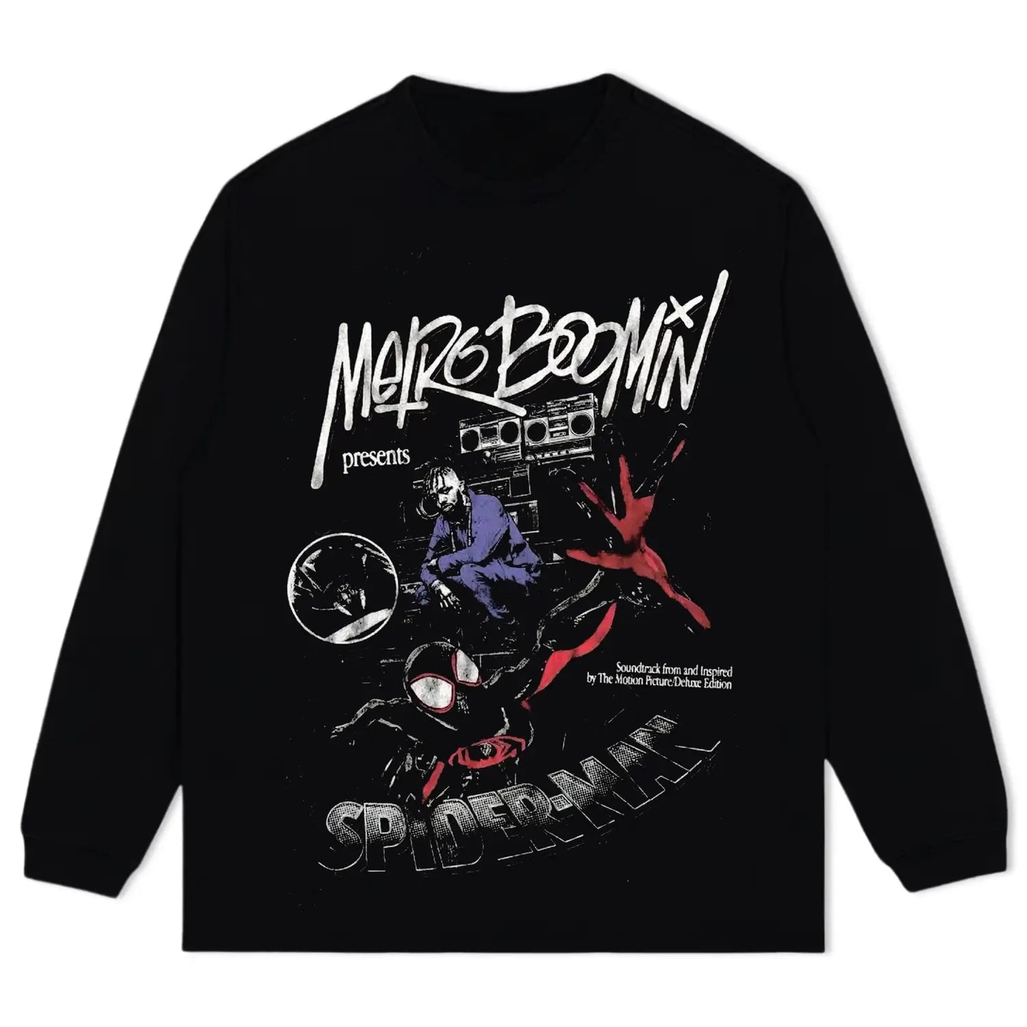 BLACK LONG SLEEVES T-SHIRT