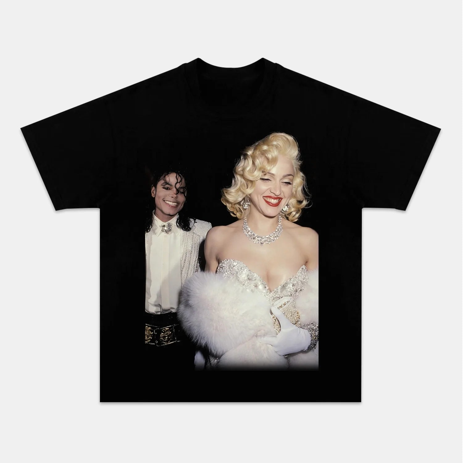 MICHAEL JACKSON & MADONNA TEE - POPCHANGER