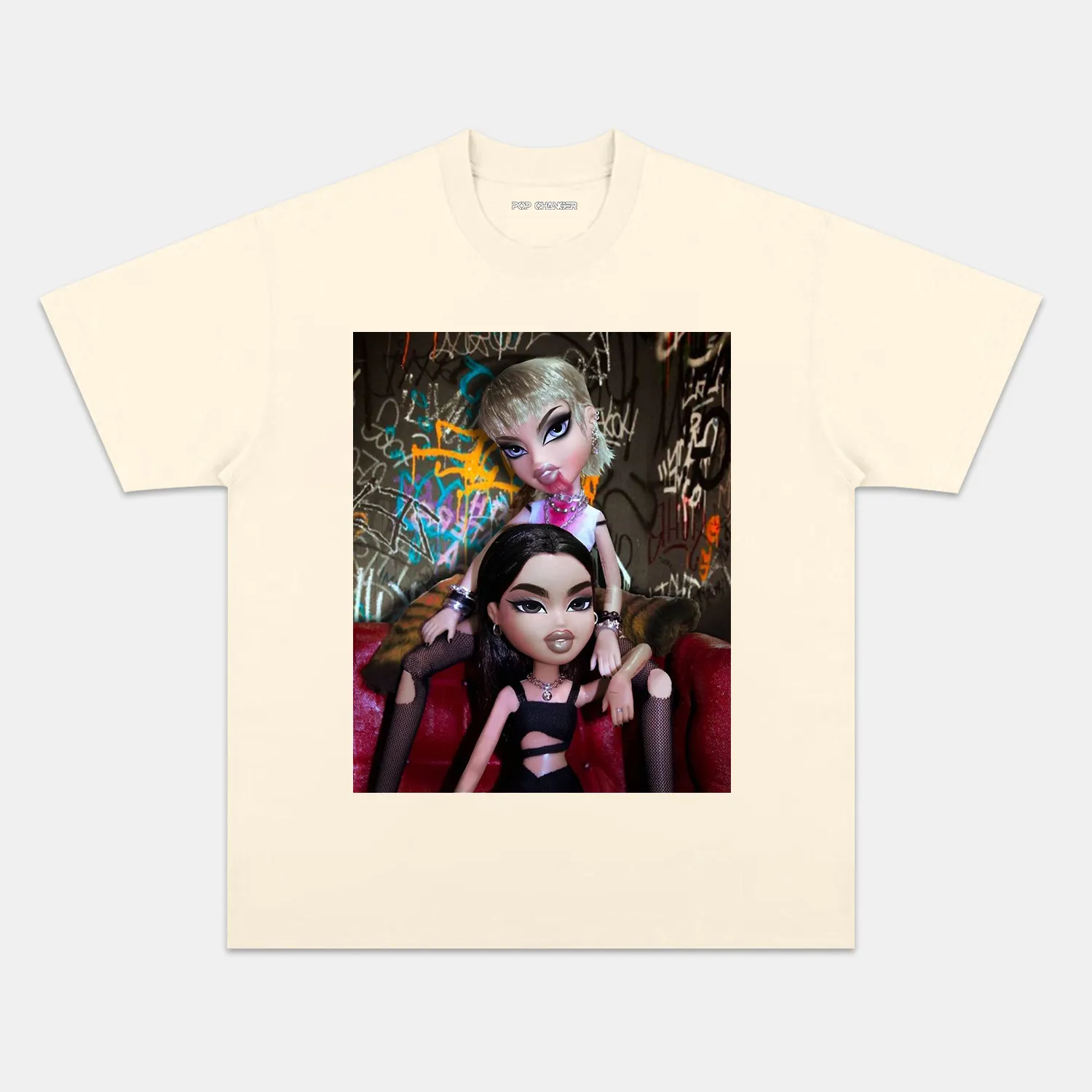 MILEY CYRUS AND DUA LIPA & BARBIE TEE - POPCHANGER