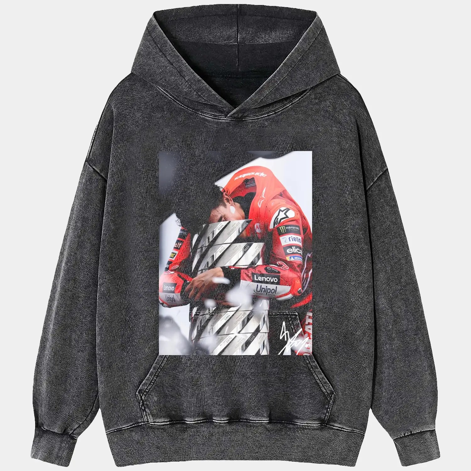 Marc Marquez With Champion Tee - POPCHANGER