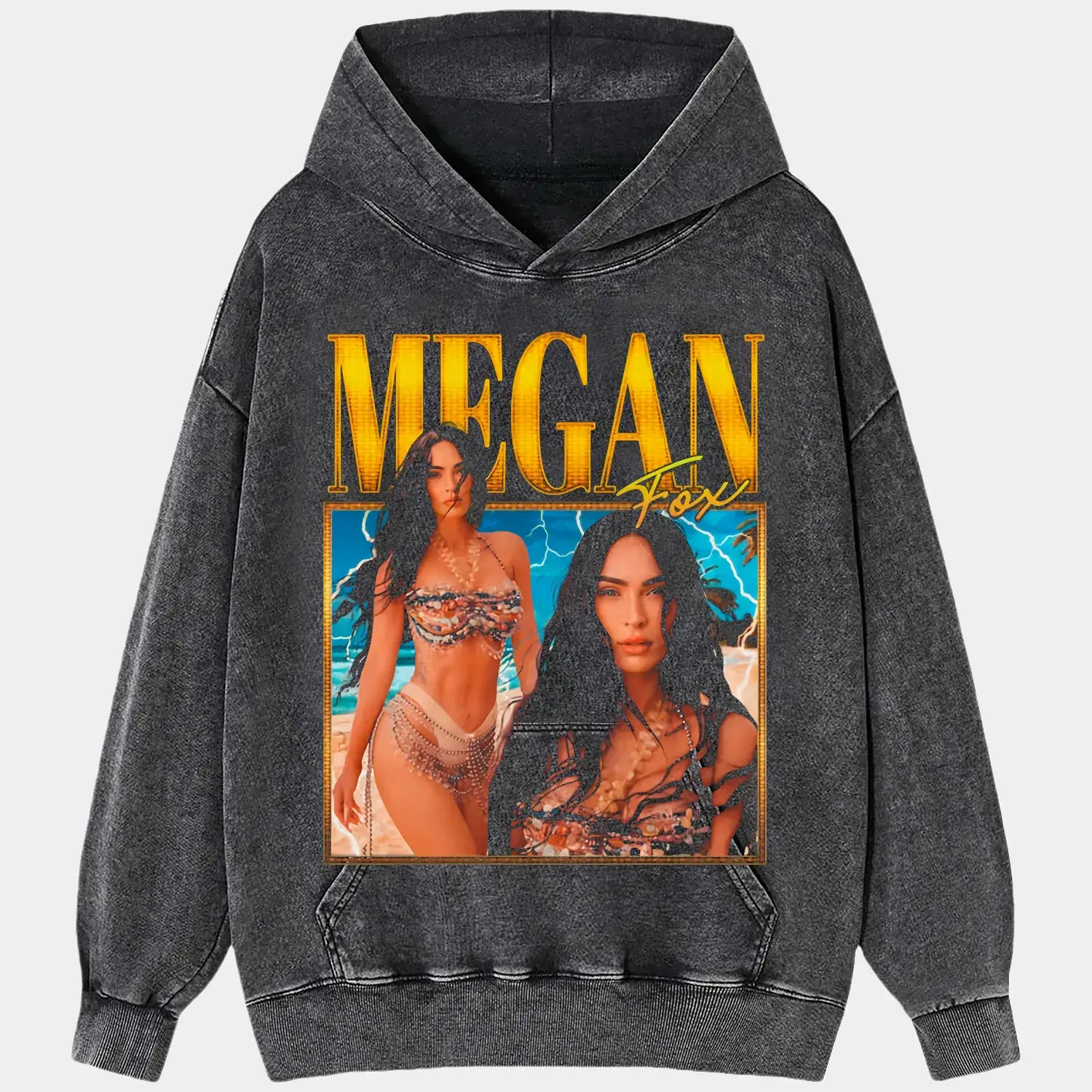 Megan Fox Retro Bootleg Style Tee - POPCHANGER