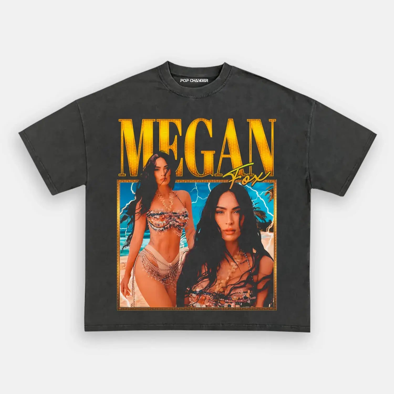 Megan Fox Retro Bootleg Style Tee - POPCHANGER