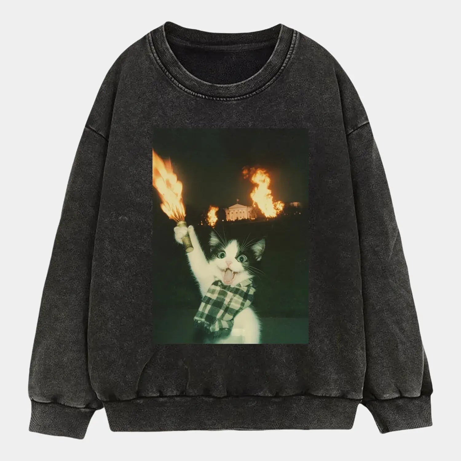 Meow Burning TEE - POPCHANGER