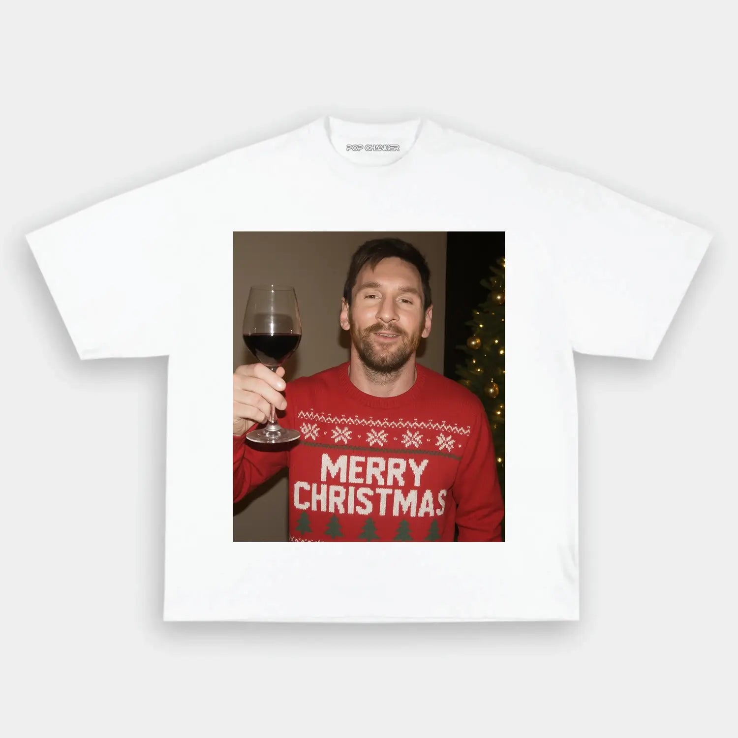 Messi Christmas Tee - POPCHANGER