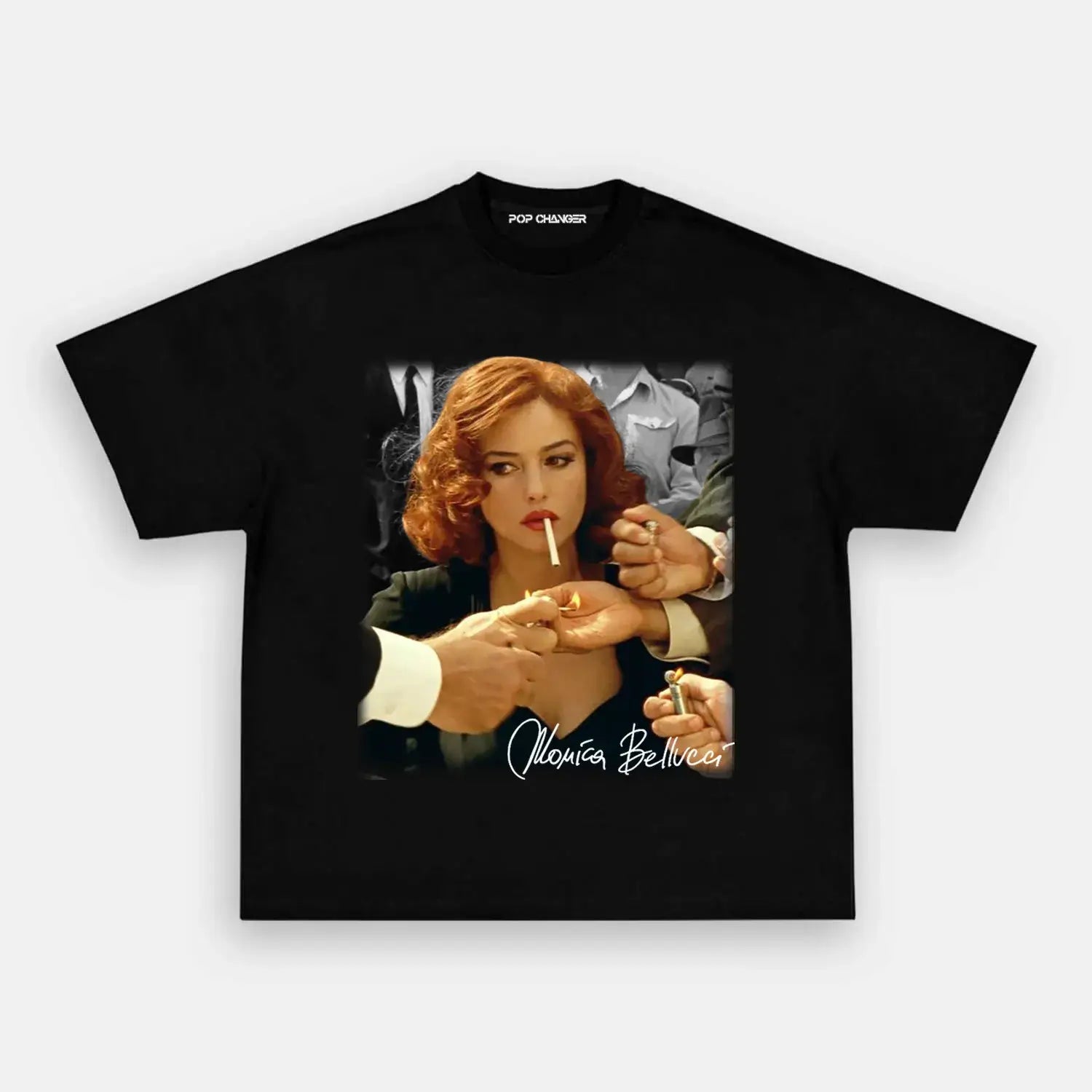 Monica Bellucci Smoke Tee - POPCHANGER