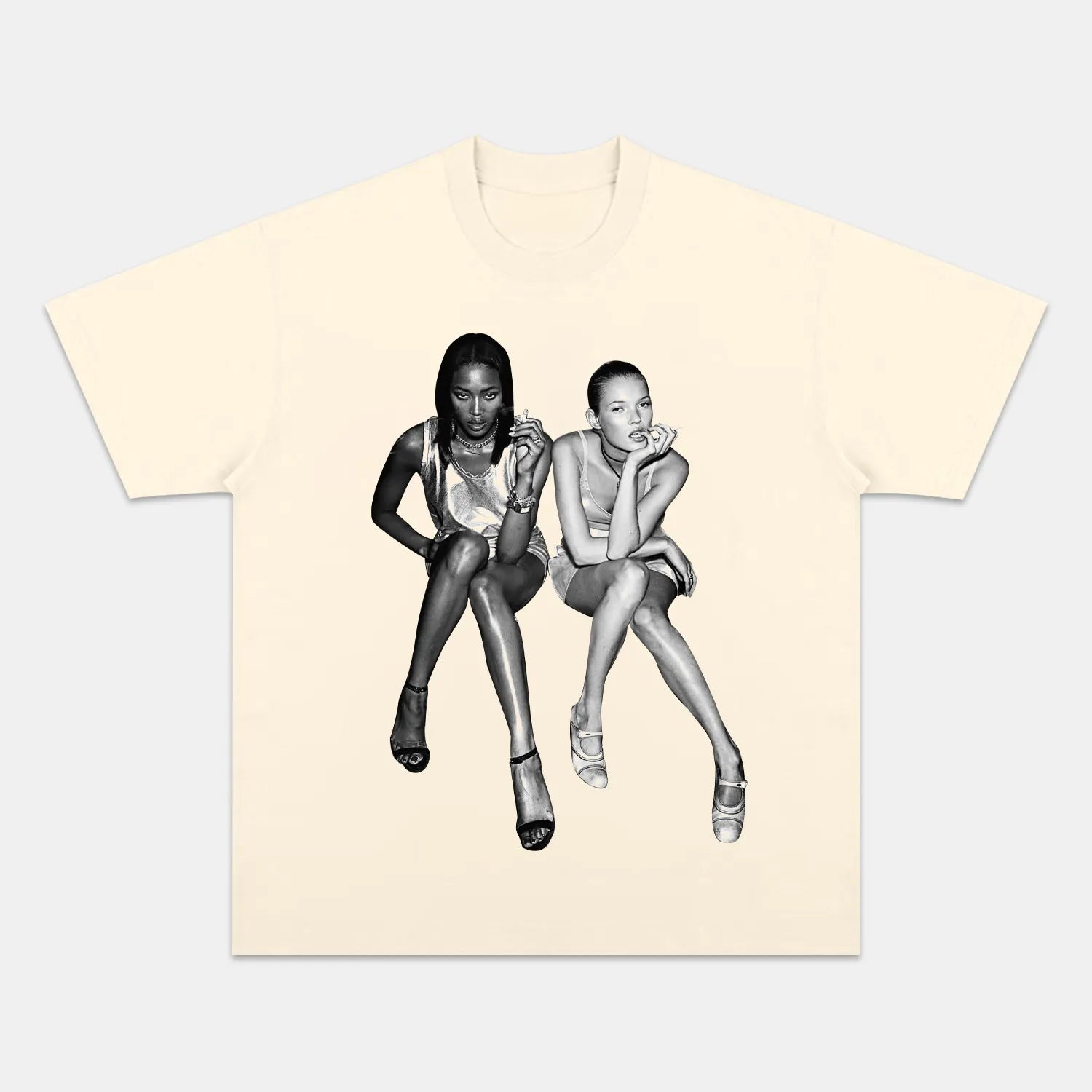NAOMI CAMPBELL & KATE MOSS TEE - POPCHANGER