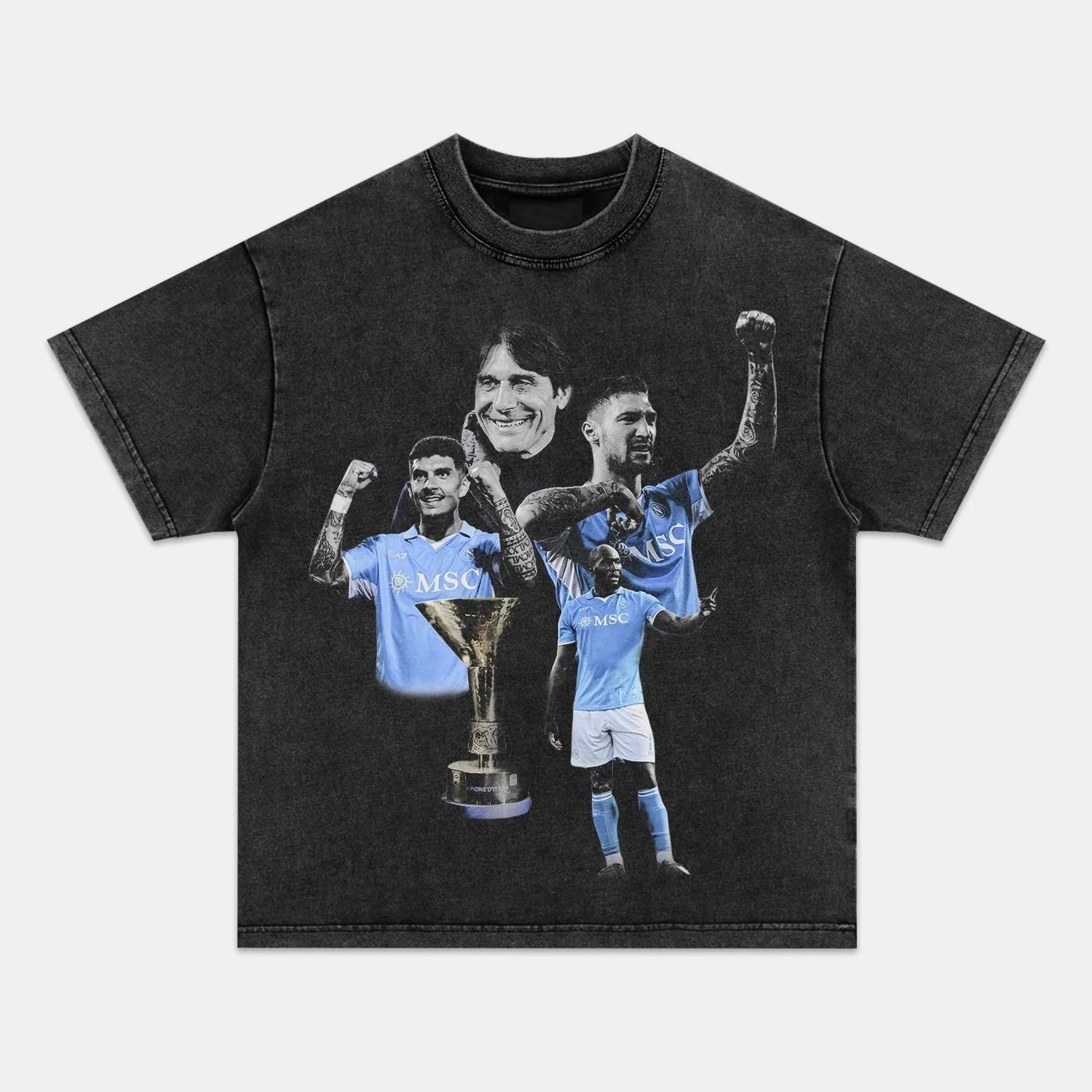 NAPOLI WIN 4TH SERIE A TITLE TEE 08.30 2.0 - POPCHANGER