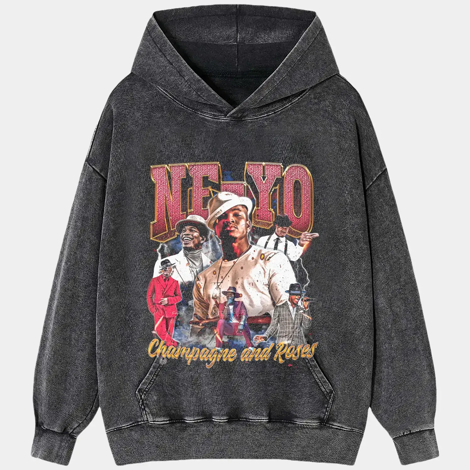 Neyo 'Champagne and Roses' Tee - POPCHANGER