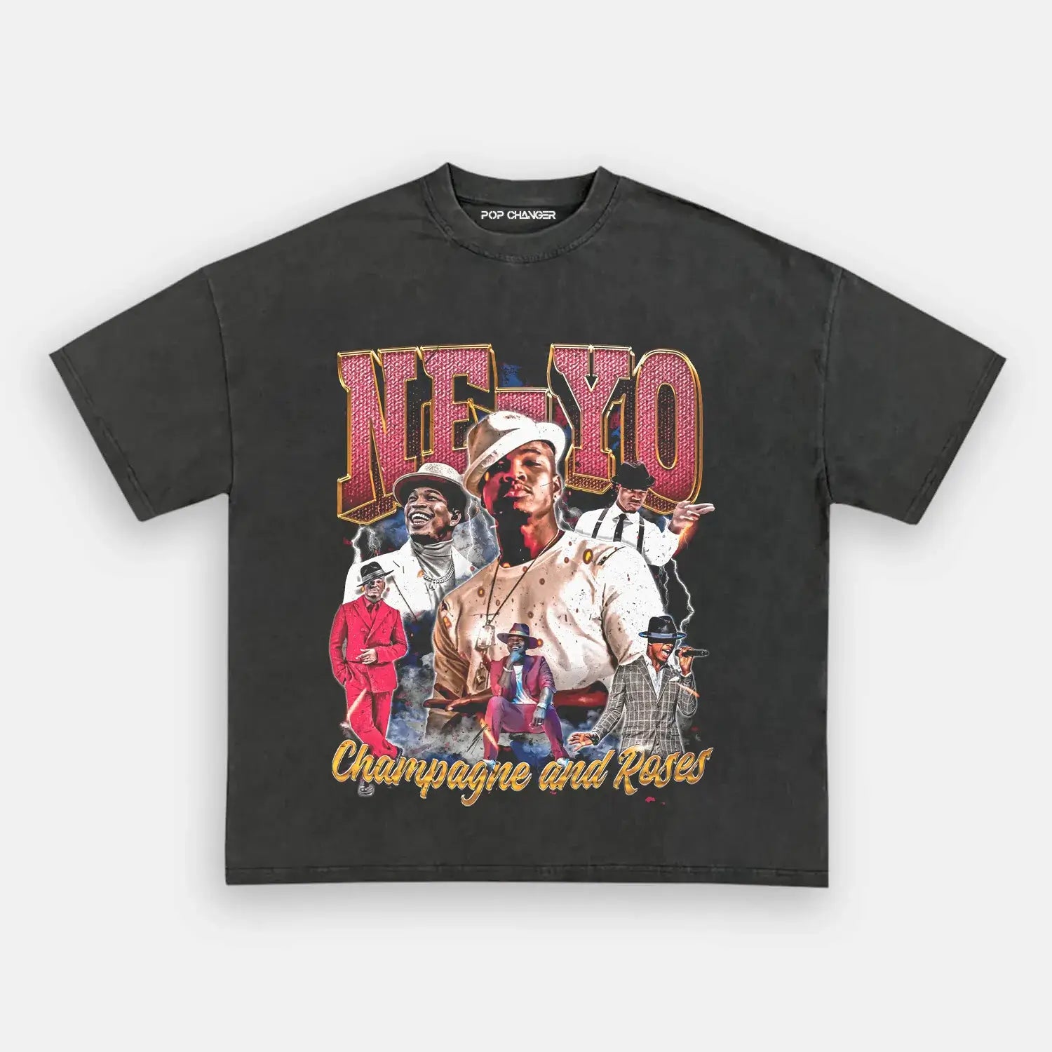 Neyo 'Champagne and Roses' Tee - POPCHANGER