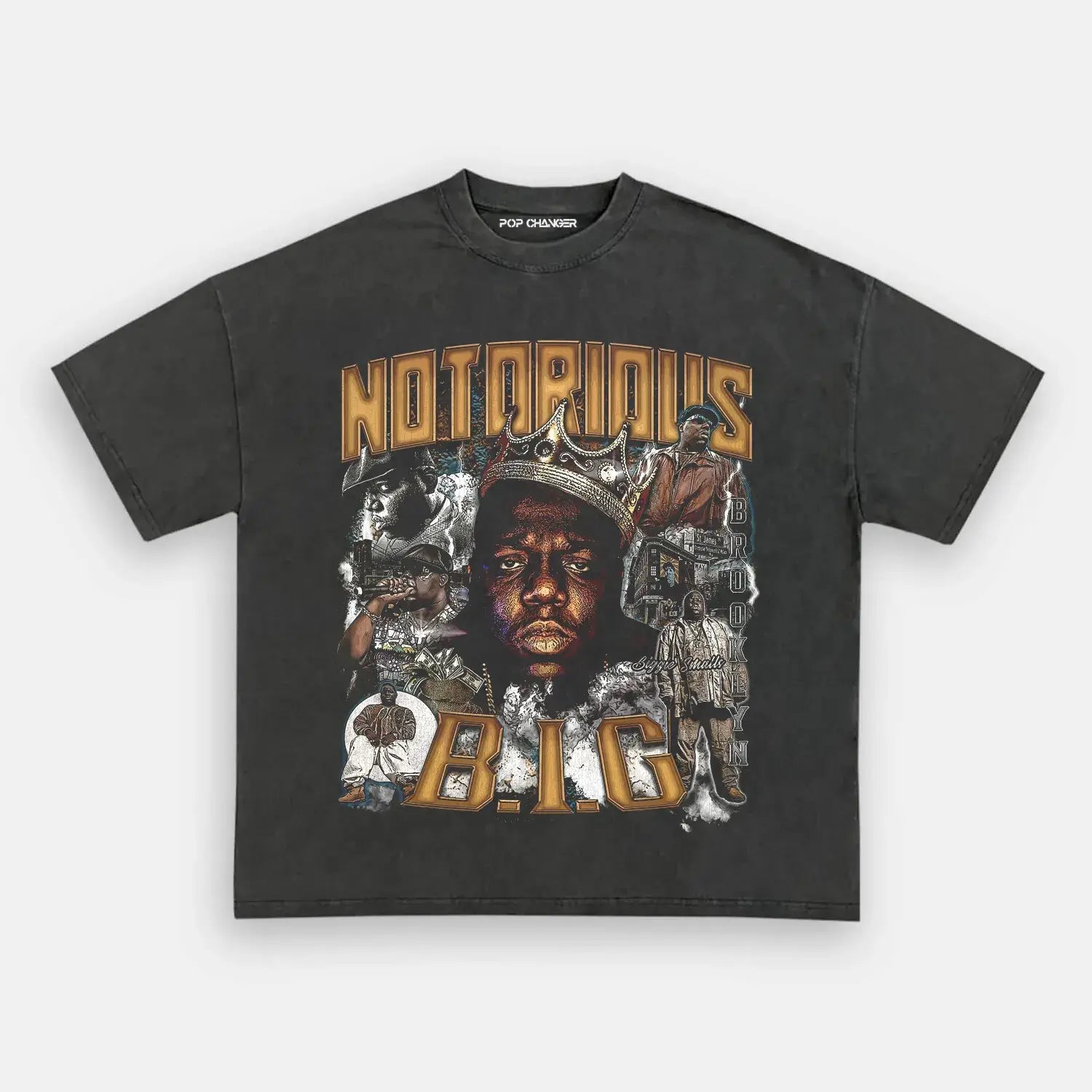 Notorious BIG 'Crown' Tee - POPCHANGER