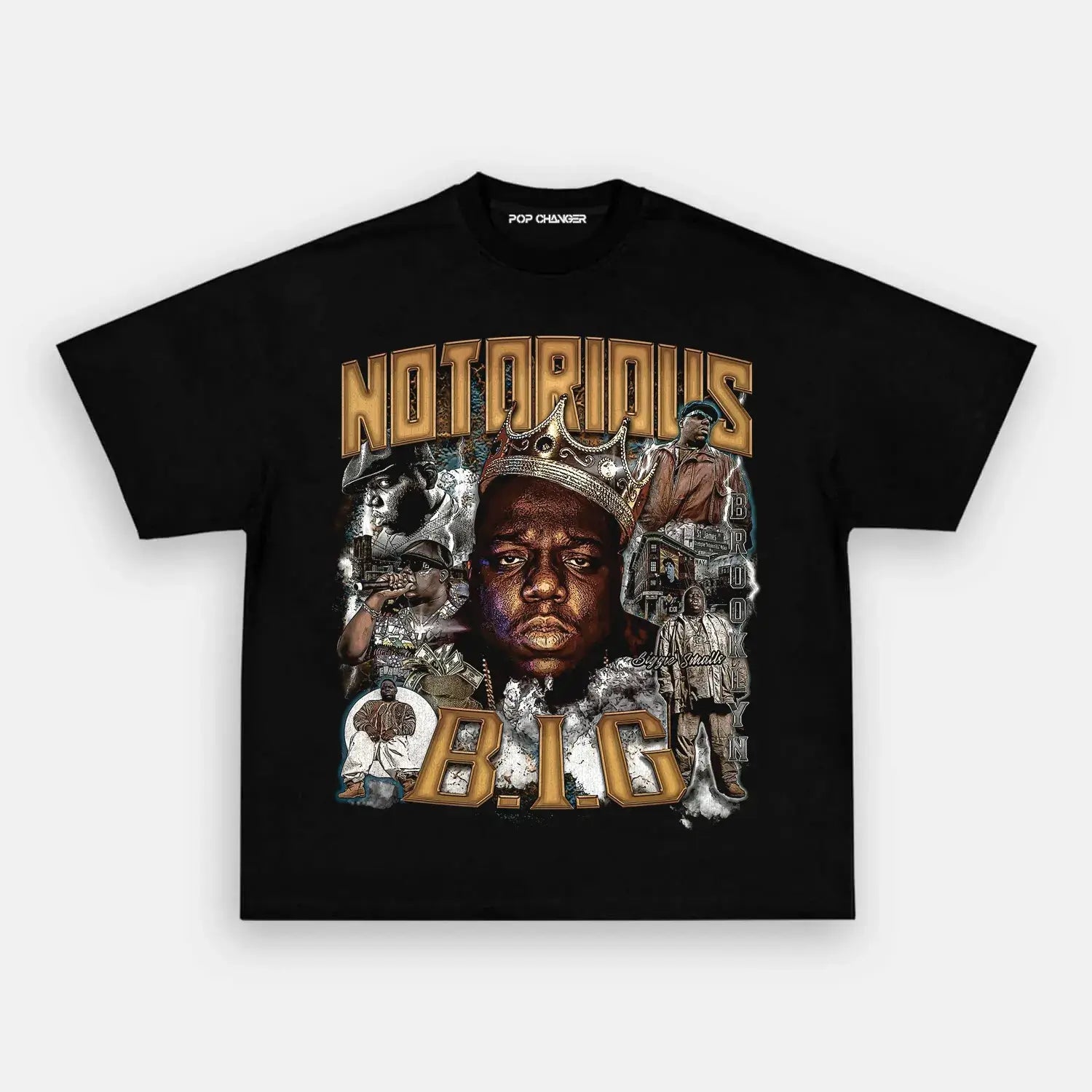 Notorious BIG 'Crown' Tee - POPCHANGER