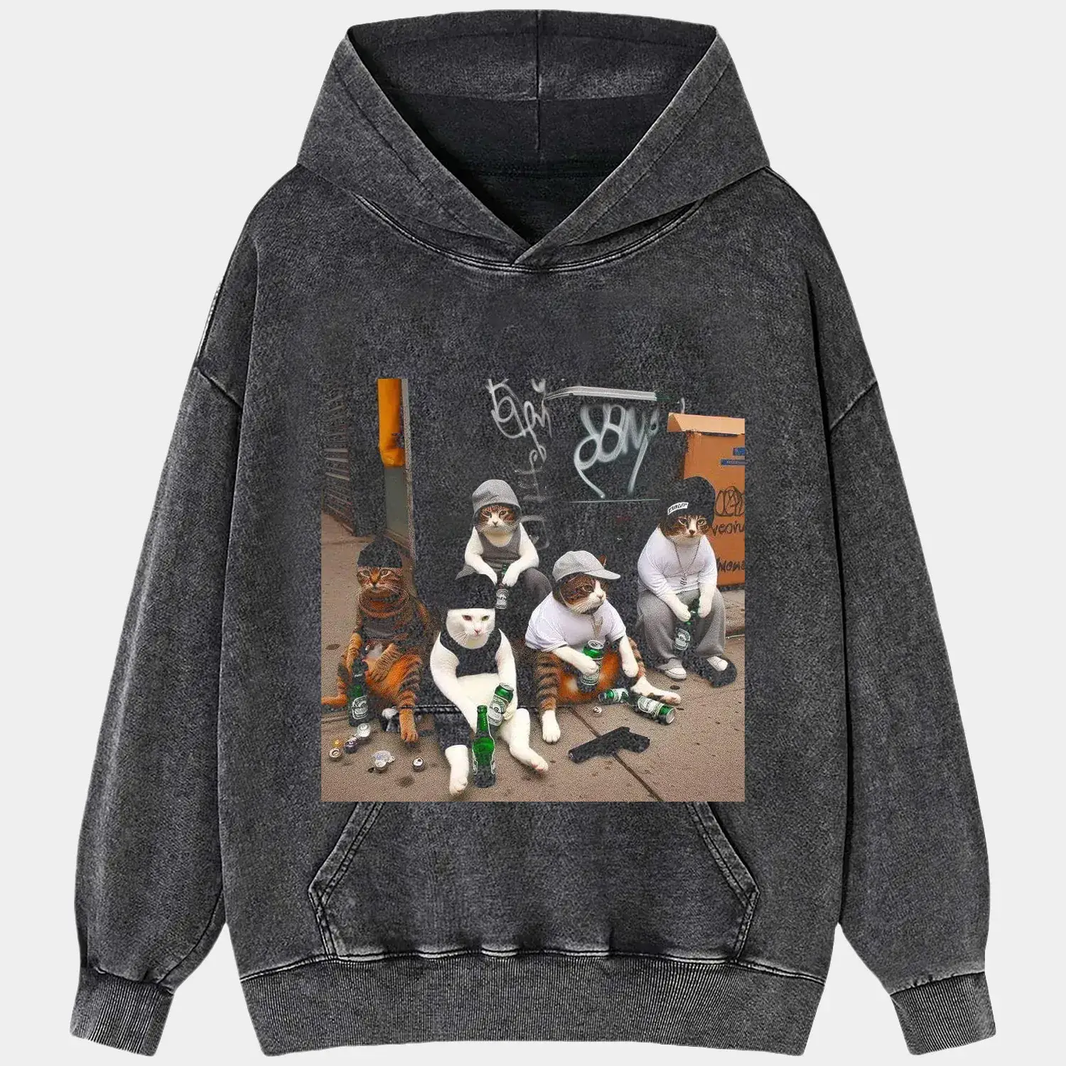 OUTLAW CAT TEE - POPCHANGER