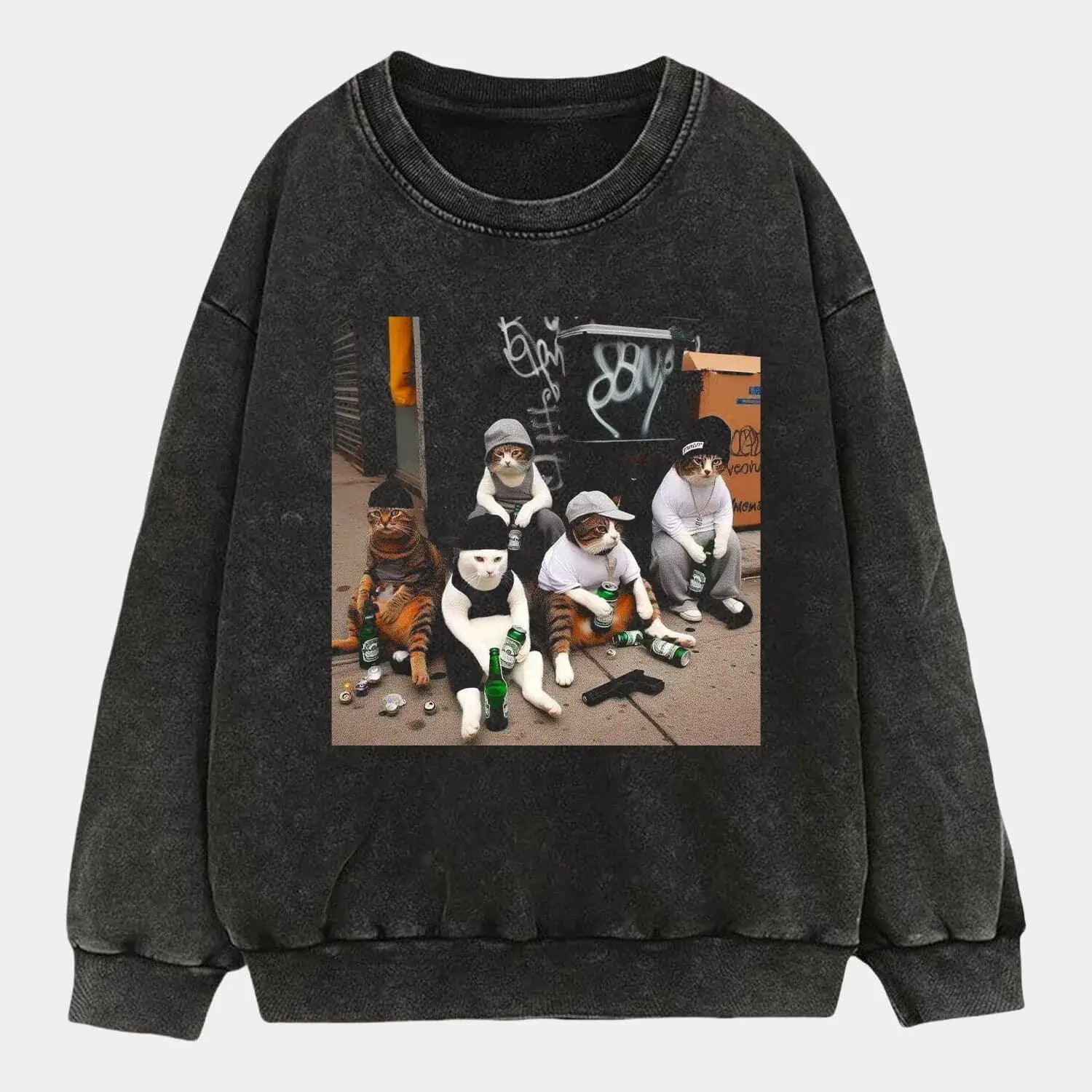 OUTLAW CAT TEE - POPCHANGER