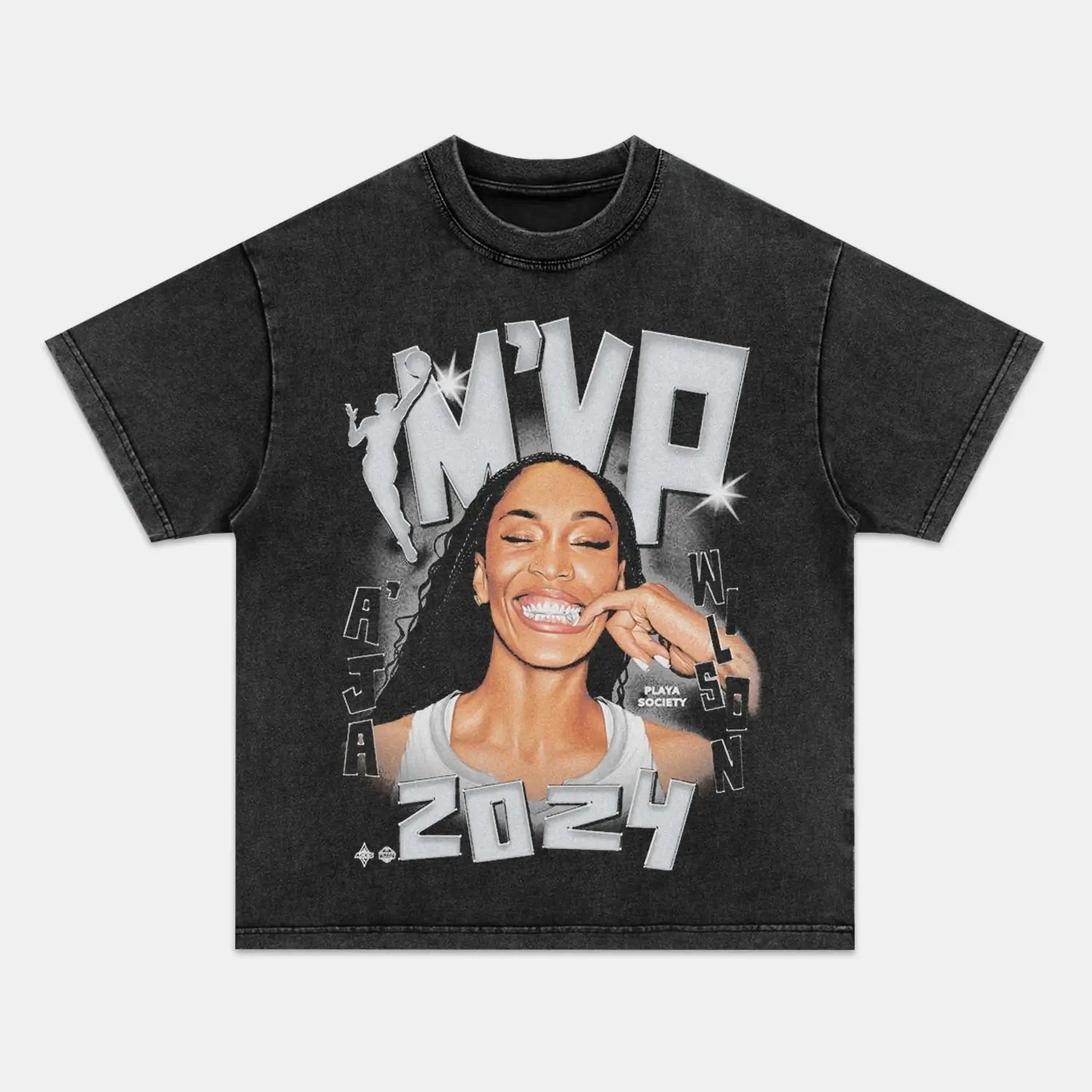 PLAYA SOCIETY WNBA 2024 MVP TEE - POPCHANGER