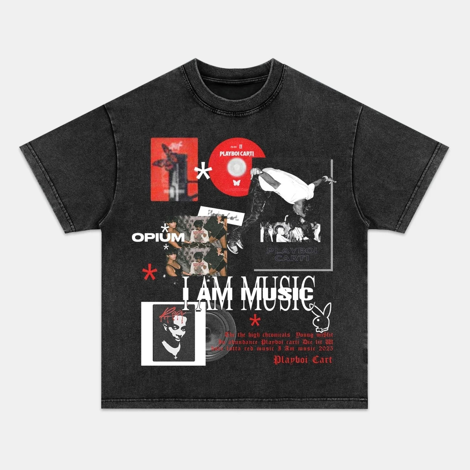 PLAYBOI CARTI 2025 V2 TEE - POPCHANGER