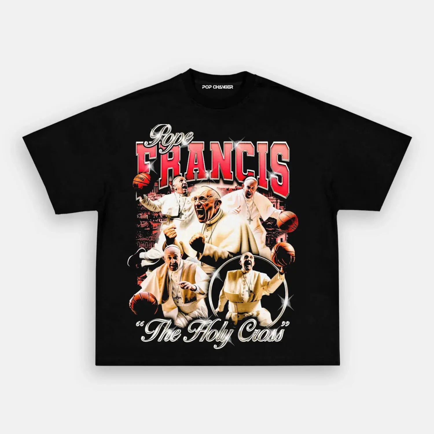 POPE FRANCIS 4.24 V2 TEE - POPCHANGER