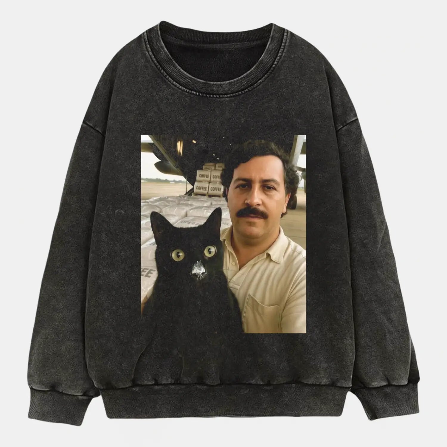 Pablo Escobar & Cat Tee - POPCHANGER