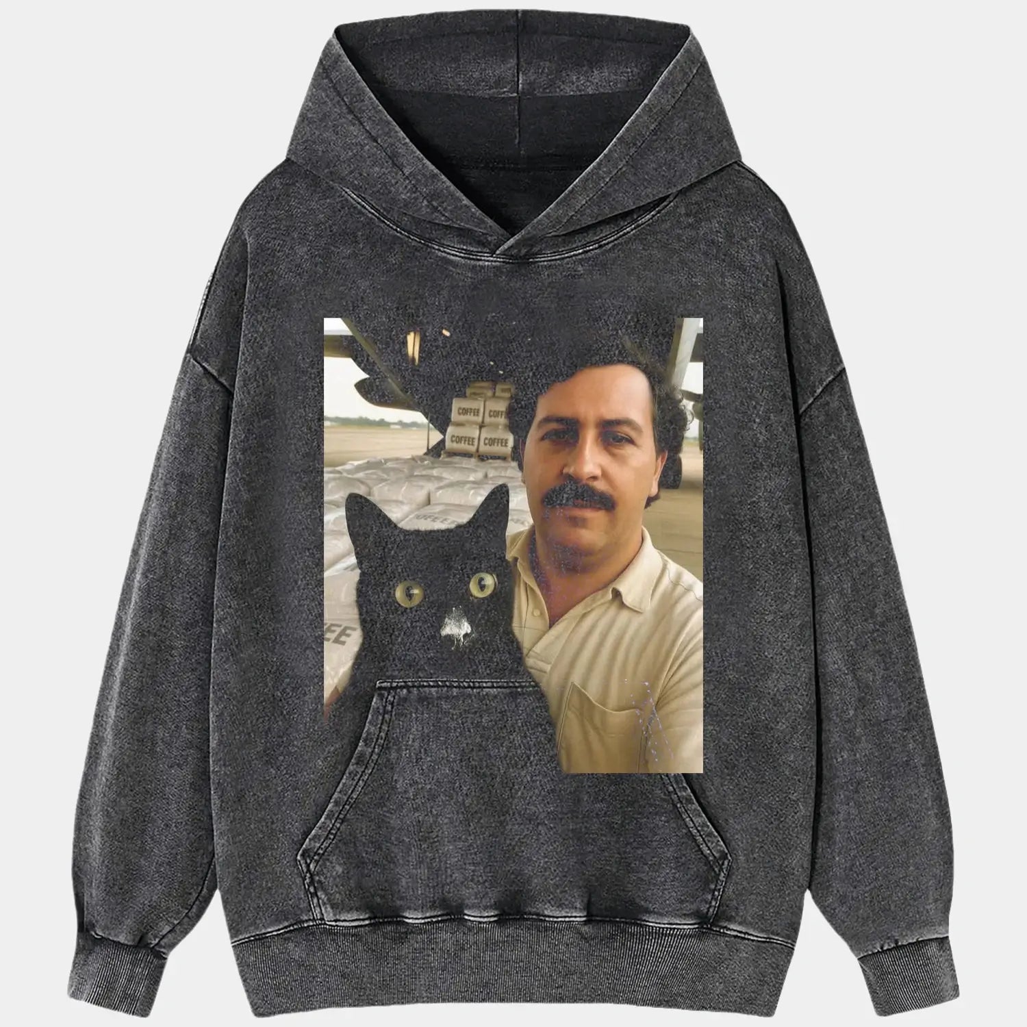 Pablo Escobar & Cat Tee - POPCHANGER