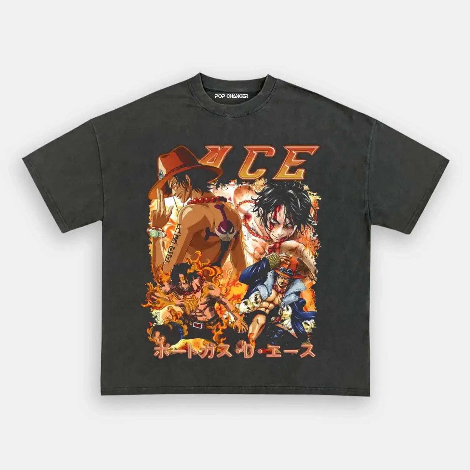 Portgas D Ace One Piece Tee - POPCHANGER