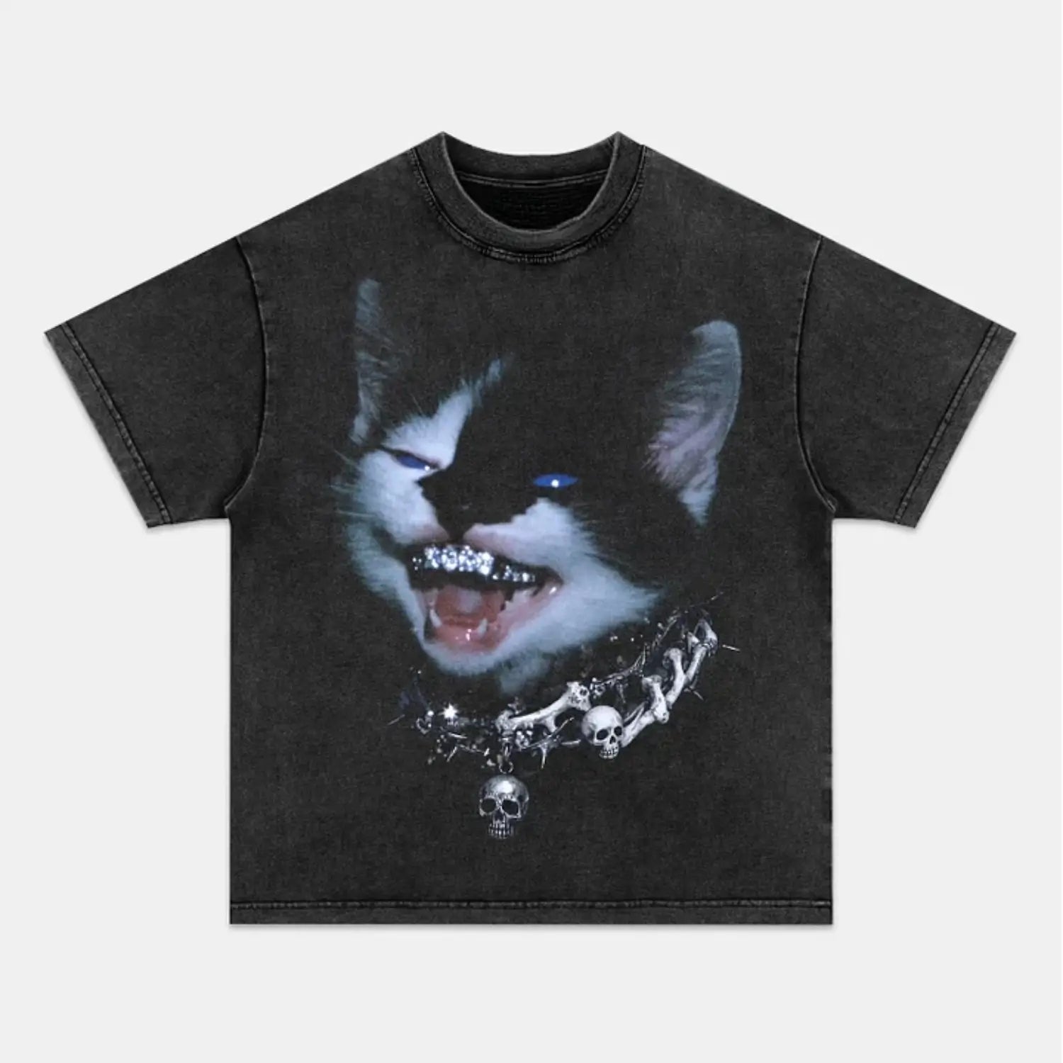 RETRO STREET STYLE & DARK CAT V3 TEE - POPCHANGER