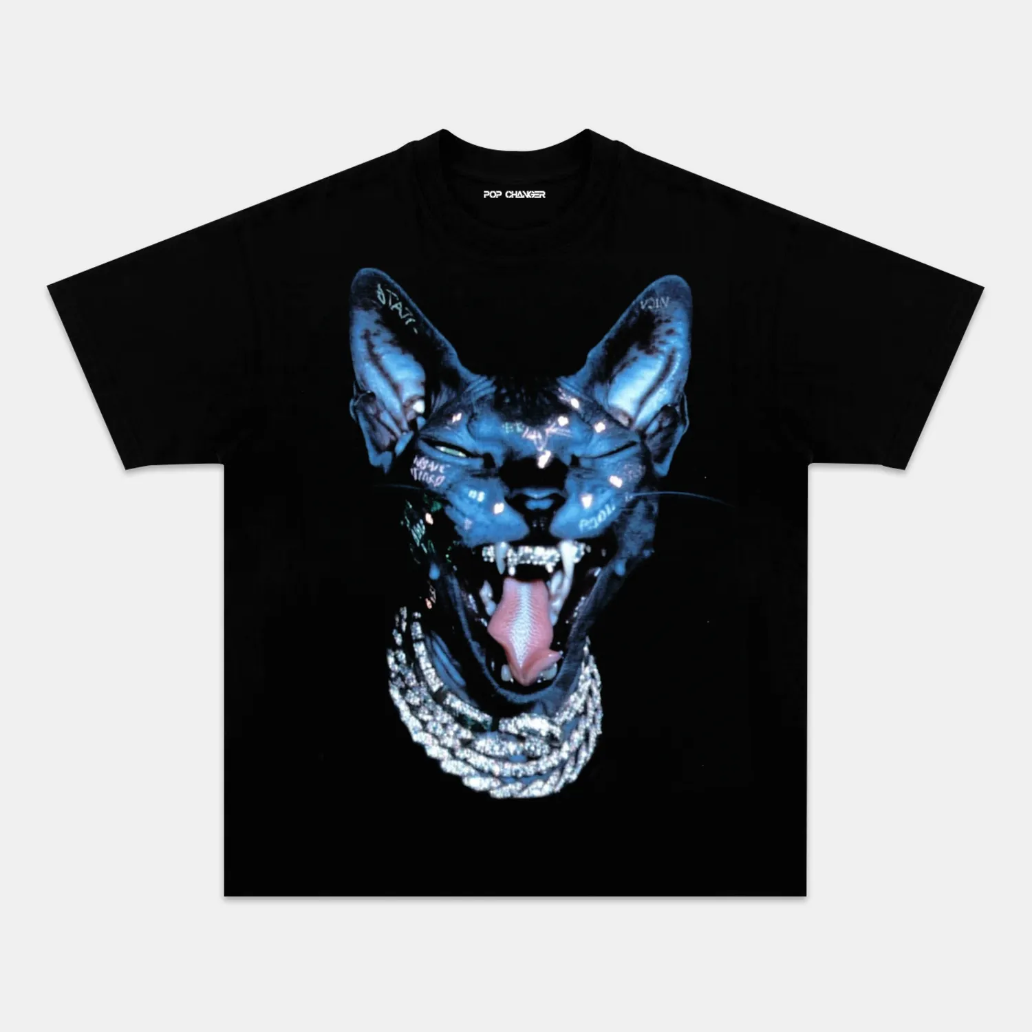 RETRO STREET STYLE & CAT V2 TEE 1.0 - POPCHANGER
