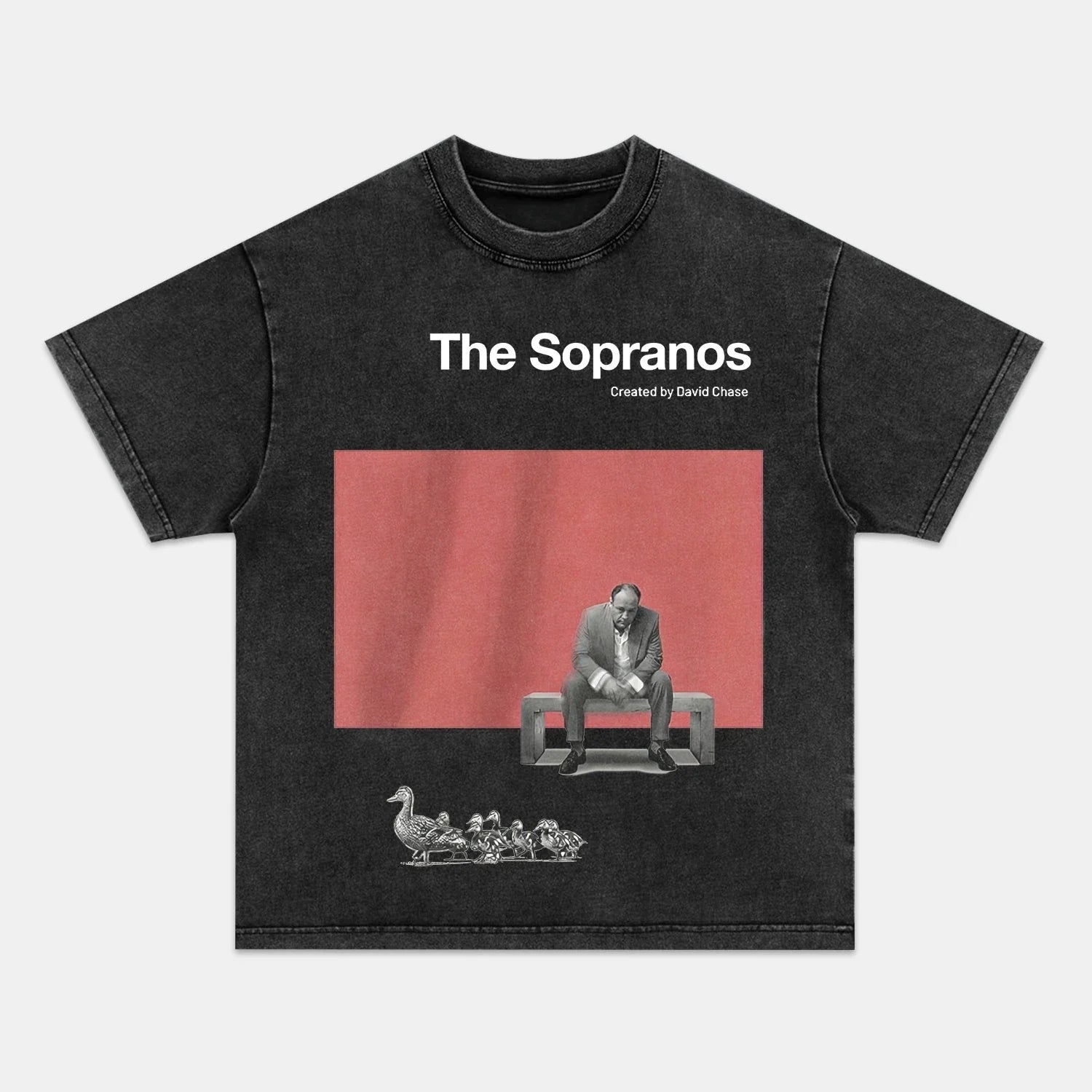 RETRO STYLE SOPRANOS GRAPHIC T-SHIRT - POPCHANGER