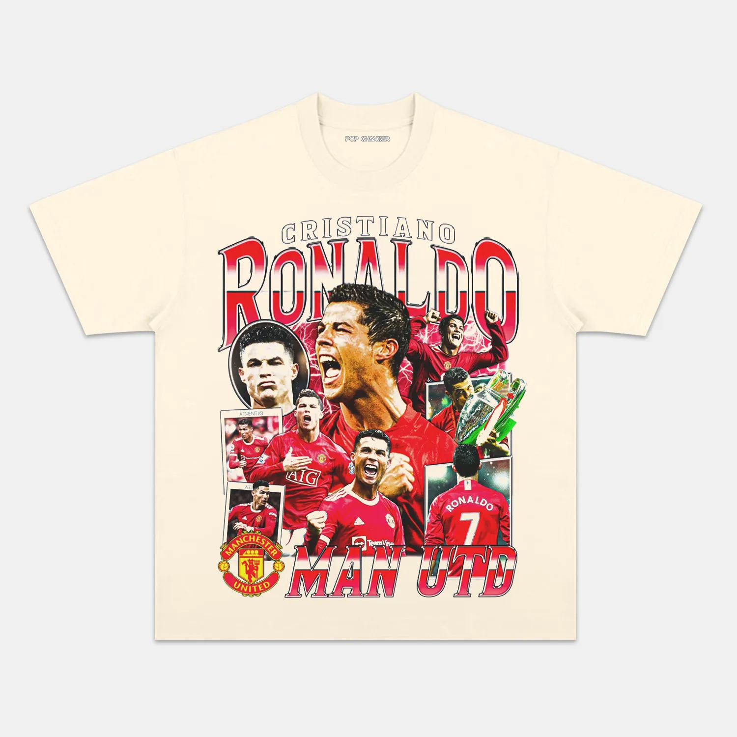 RONALDO MAN UTD TEE - POPCHANGER