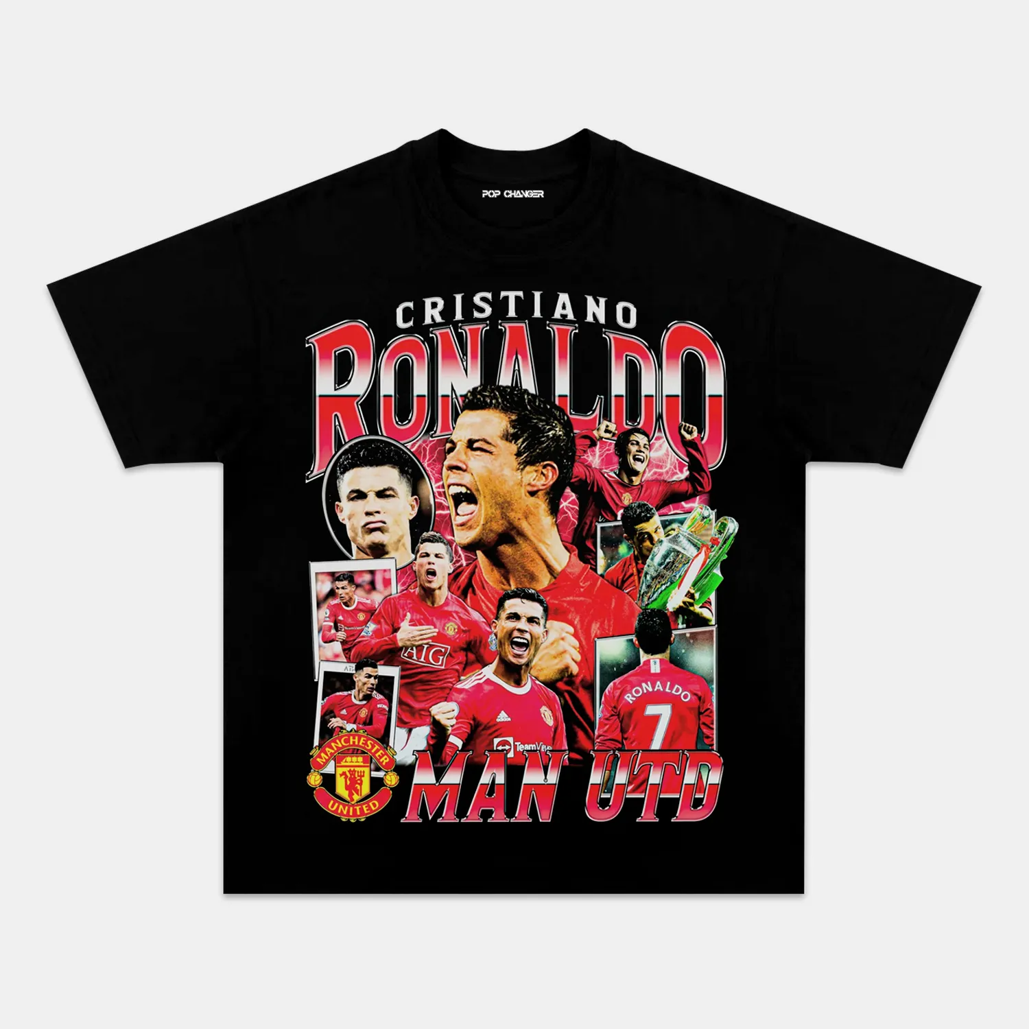 RONALDO MAN UTD TEE - POPCHANGER