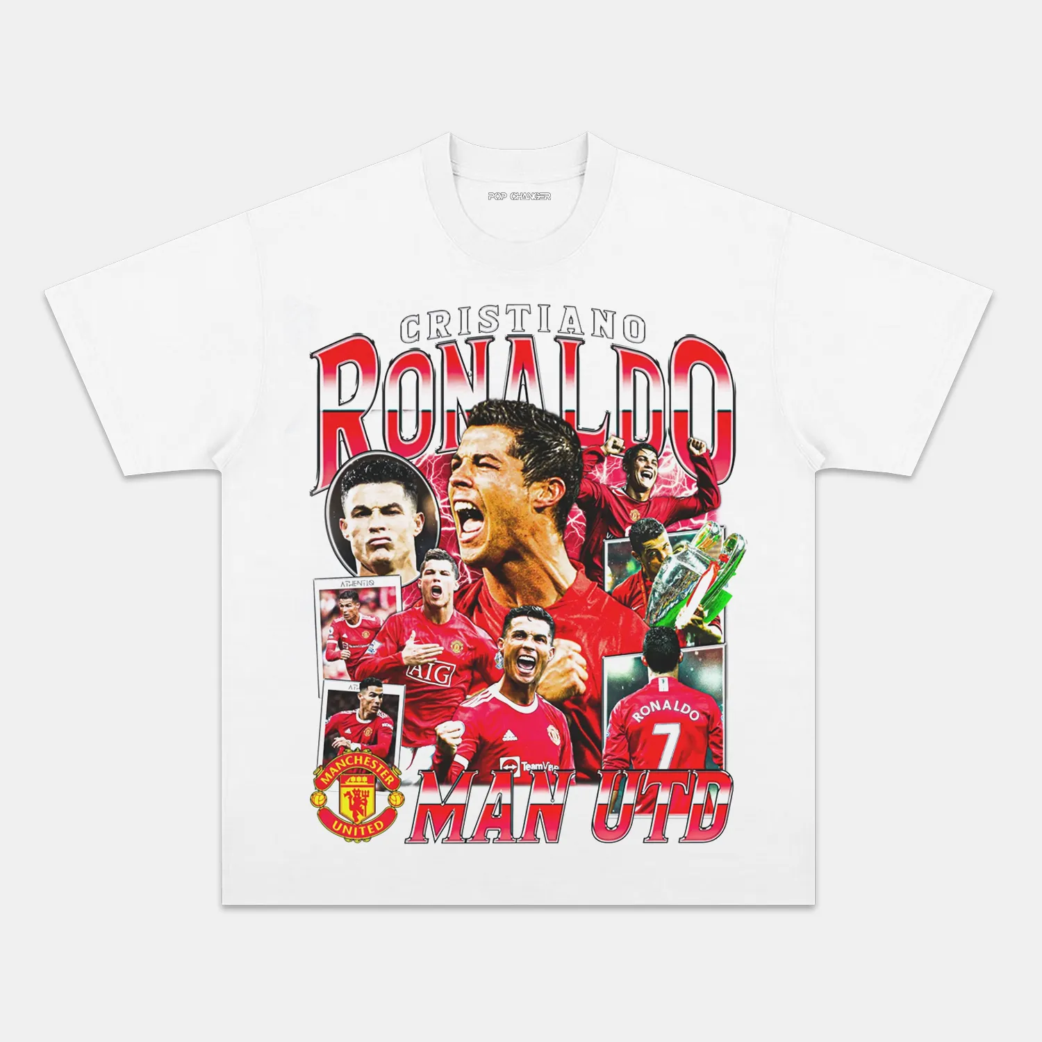 RONALDO MAN UTD TEE - POPCHANGER