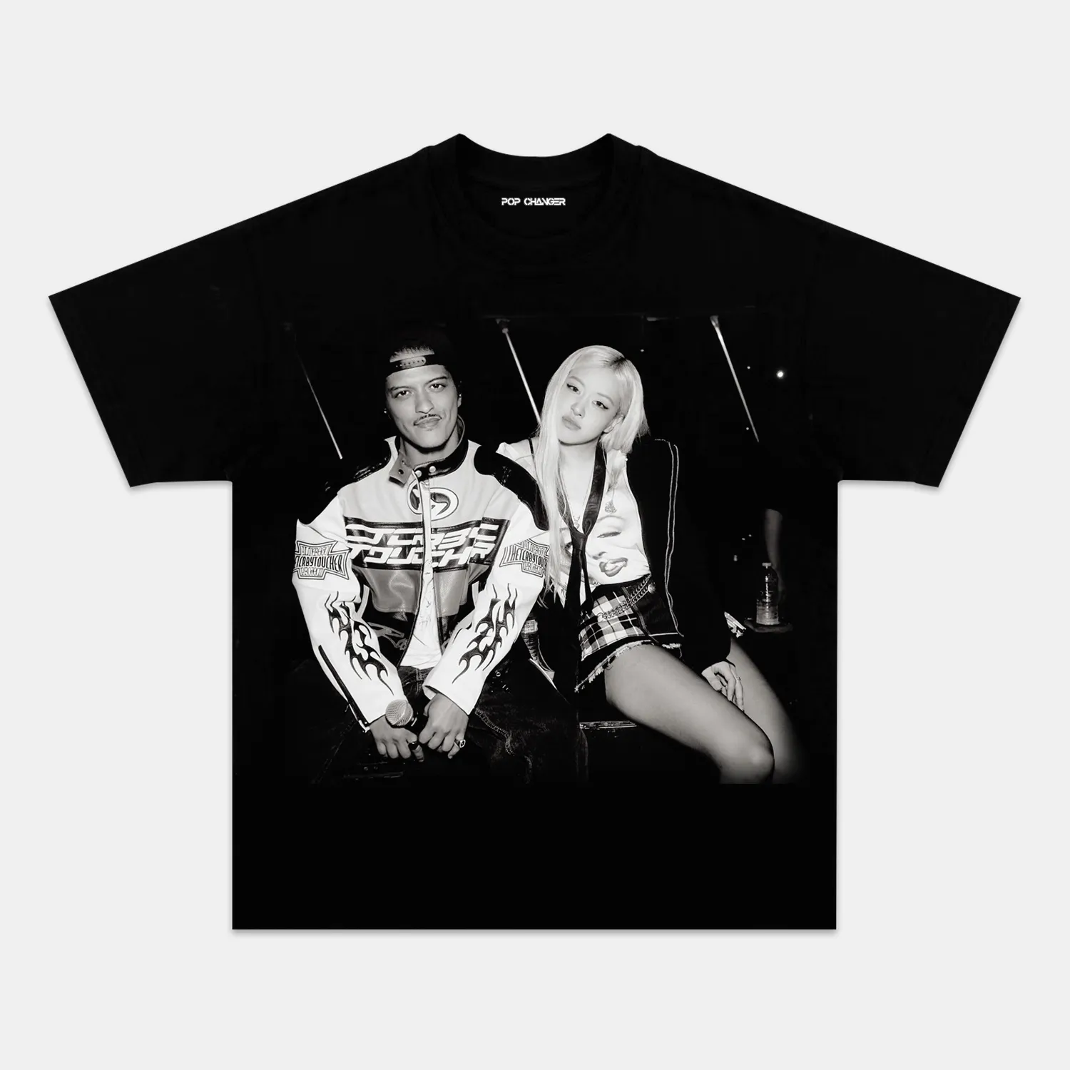 ROSÉ & BRUNO MARS TEE - POPCHANGER