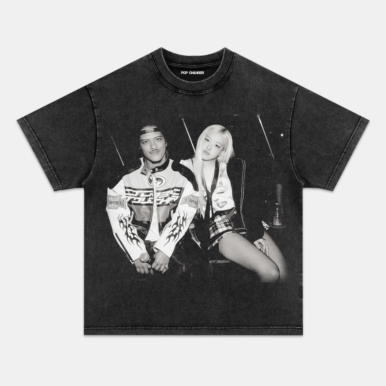 ROSÉ & BRUNO MARS TEE - POPCHANGER