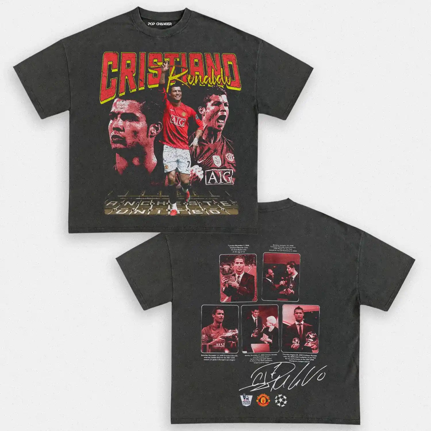 Ronaldo 08' Tee - POPCHANGER