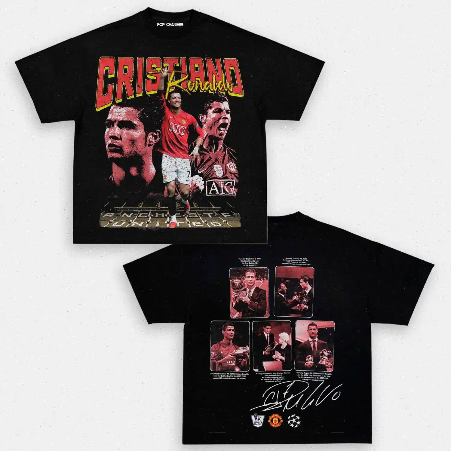 Ronaldo 08' Tee - POPCHANGER