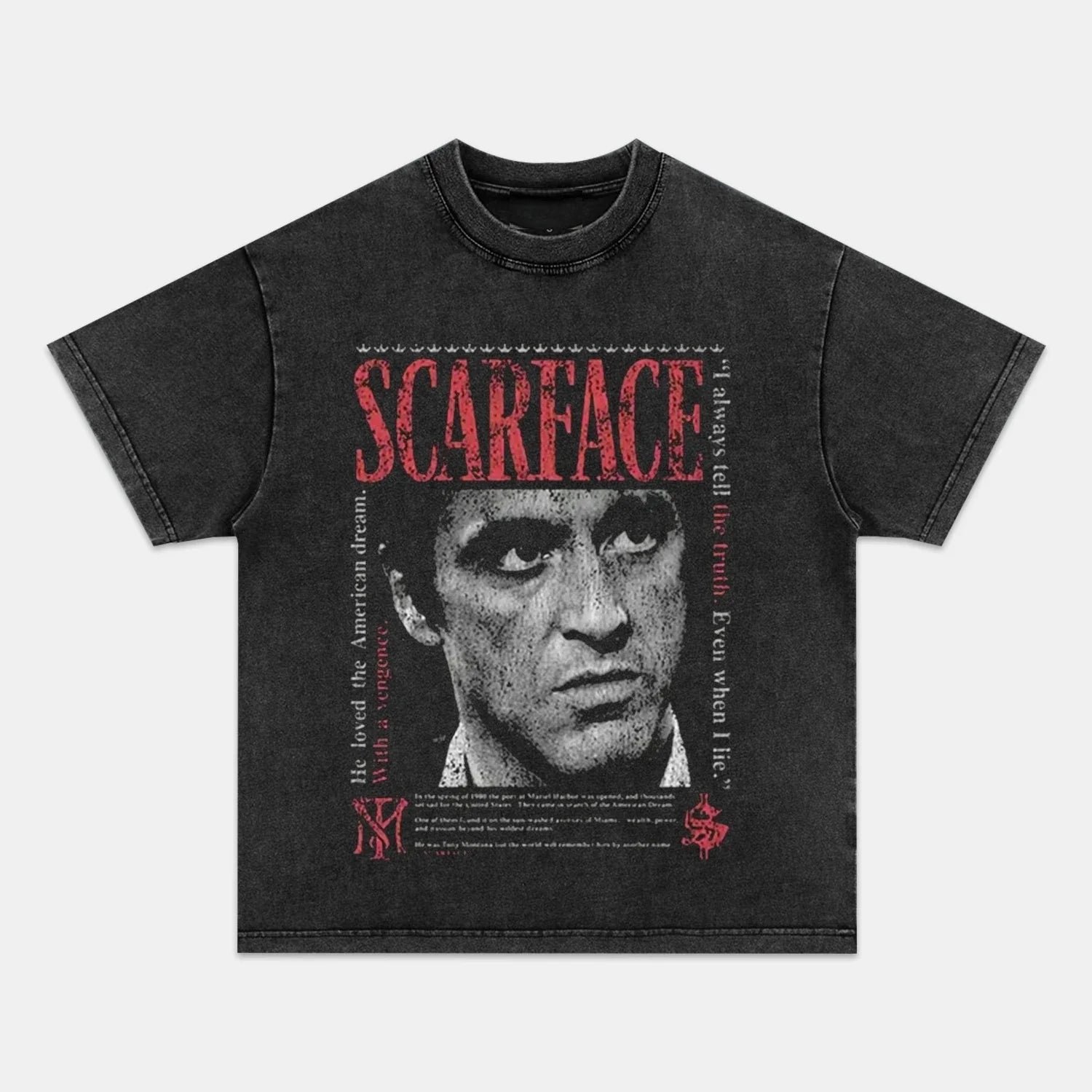 SCARFACE 3.3 TEE - POPCHANGER