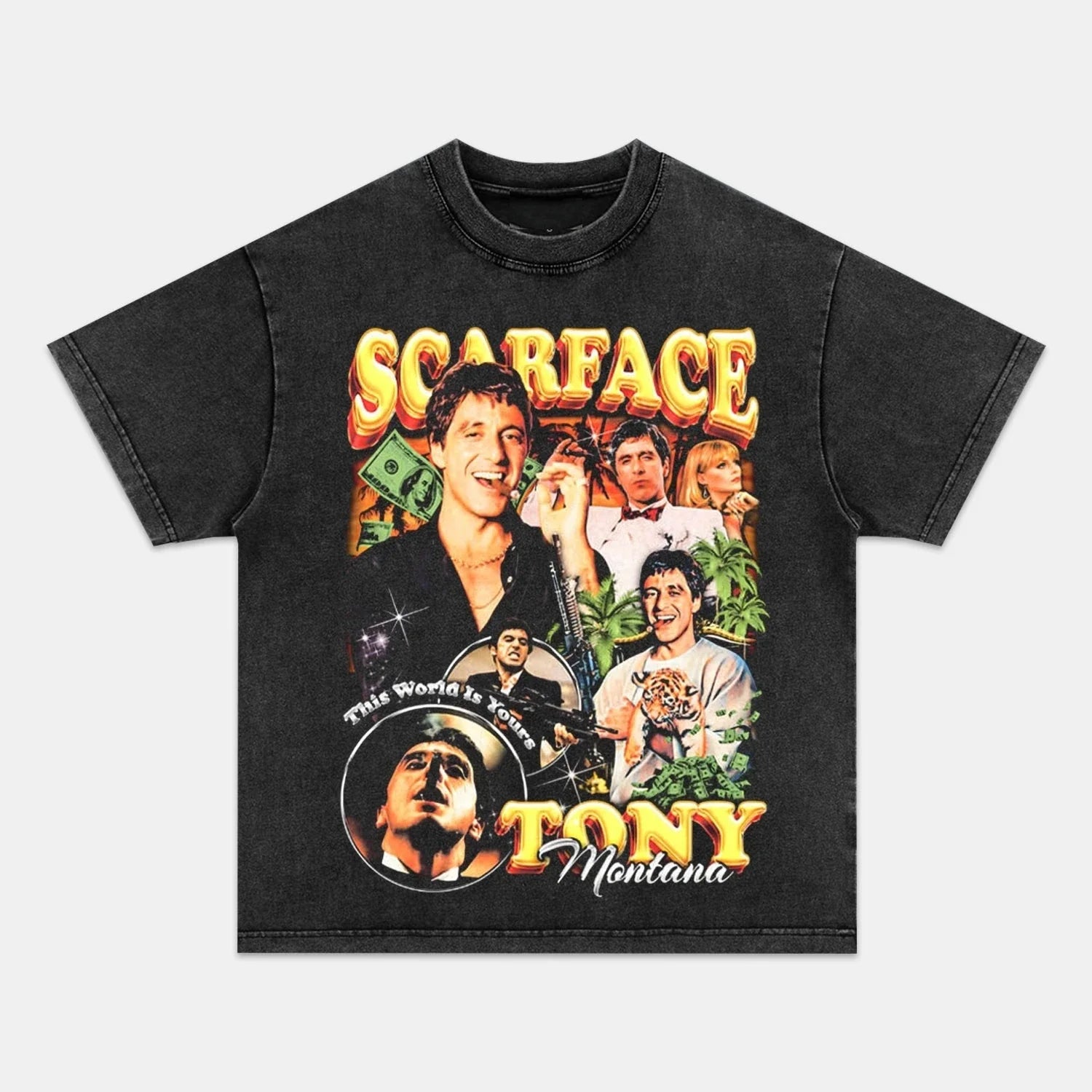 SCARFACE VINTAGE TEE 3.0 - POPCHANGER